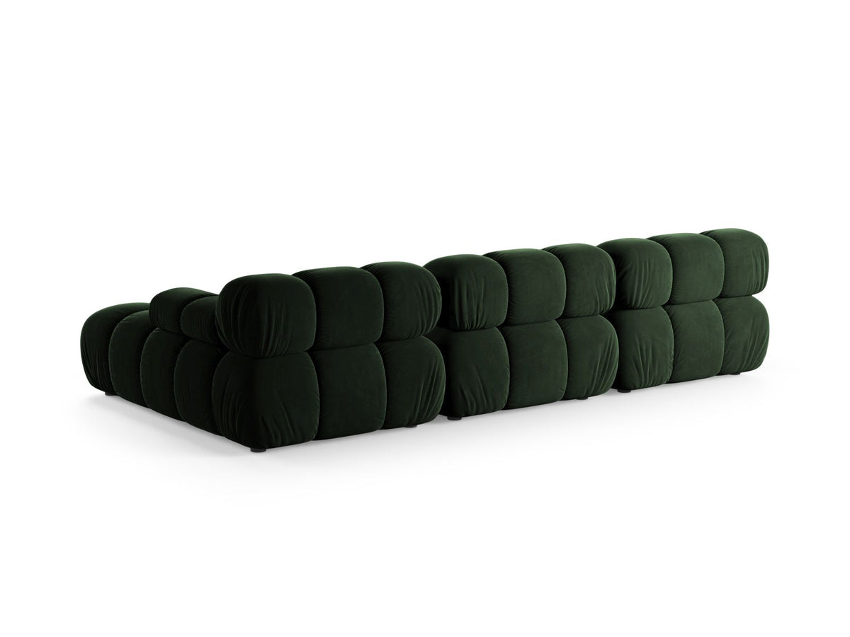 4-Sitzer Modular Ecksofa rechts Bellis in Bottle Green-Venus präsentiert im Onlineshop von KAQTU Design AG. Ecksofa rechts ist von Micadoni