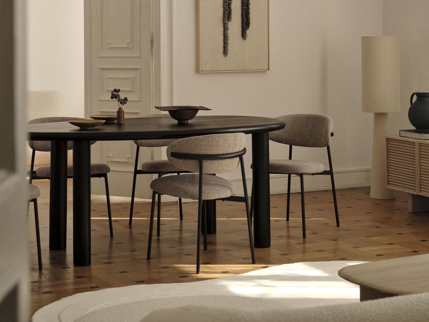 Esstisch Aita 6 Plätze, 180x100 in  präsentiert im Onlineshop von KAQTU Design AG. Esstisch ist von Micadoni