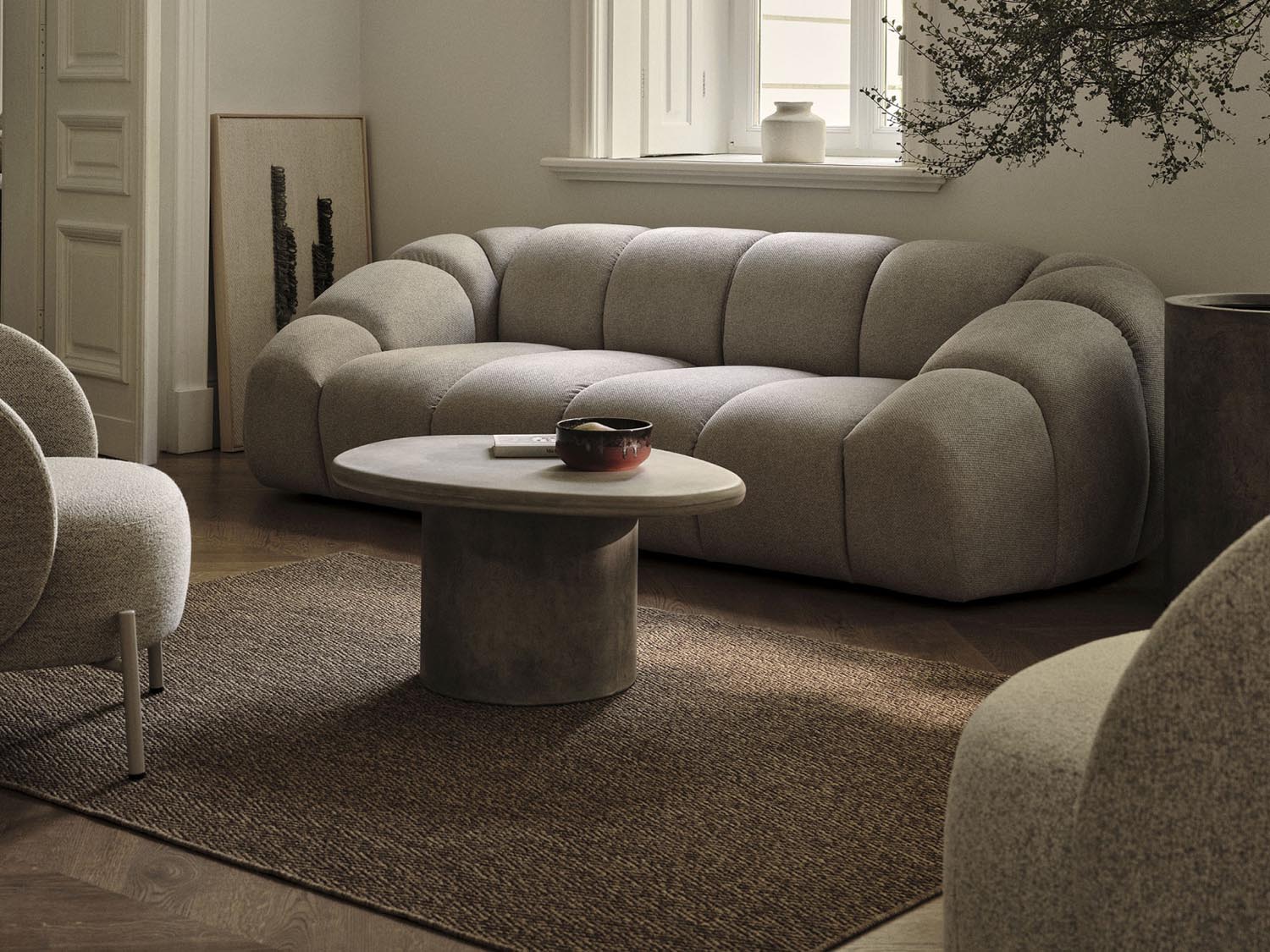 Kaffeetisch Daria 85x61 in  präsentiert im Onlineshop von KAQTU Design AG. Couchtisch ist von Micadoni