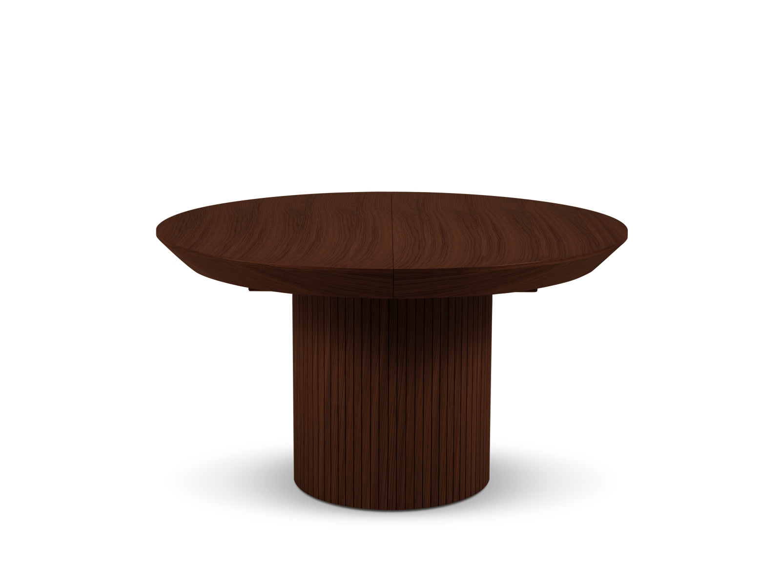 Nicole ausziehbarer Tisch 6 Sitzer in Eiche Furnier / Eiche präsentiert im Onlineshop von KAQTU Design AG. Esstisch ist von Micadoni