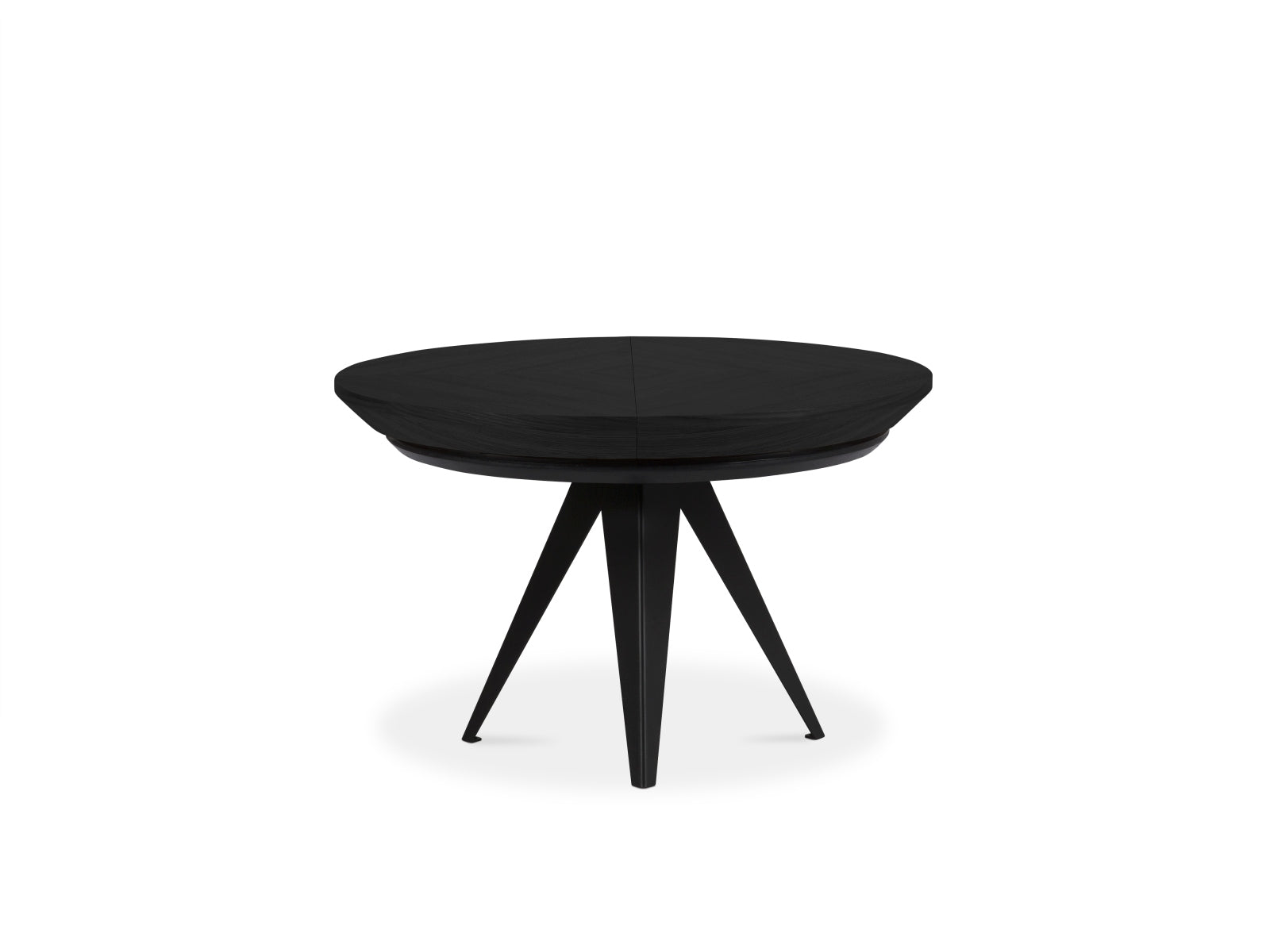 Toni ausziehbarer Tisch 8 Sitzer in Eiche schwarz Furnier präsentiert im Onlineshop von KAQTU Design AG. Esstisch ist von Micadoni