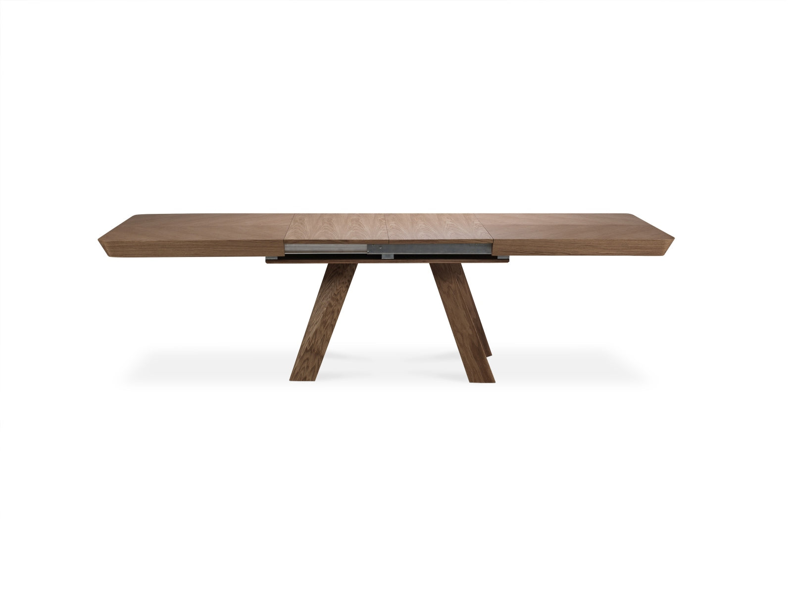 Sally ausziehbarer Tisch 14 Sitzer in Eiche Furnier / Eiche präsentiert im Onlineshop von KAQTU Design AG. Esstisch ist von Micadoni