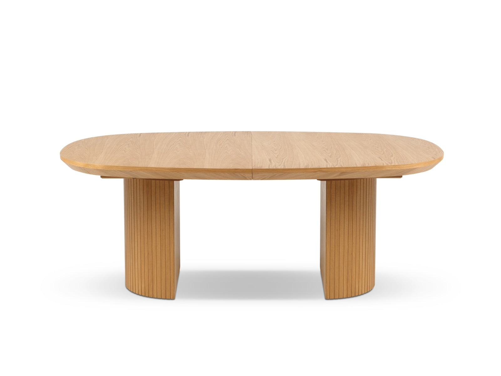 Nido ausziehbarer Tisch 12 Sitzer in Eiche natur Furnier / Eiche-Wood präsentiert im Onlineshop von KAQTU Design AG. Esstisch ist von Micadoni
