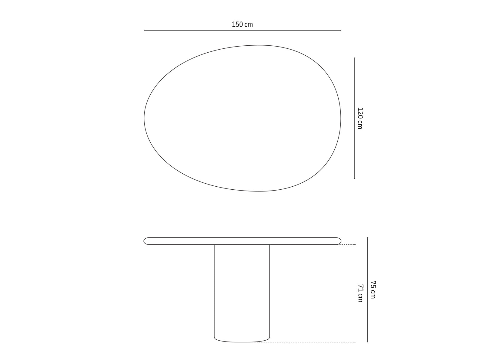Eleganter hellbrauner Sofatisch "Miley" von Micadoni, ideal für stilvolle Wohnzimmer. Hochwertige Verarbeitung und modernes Design.