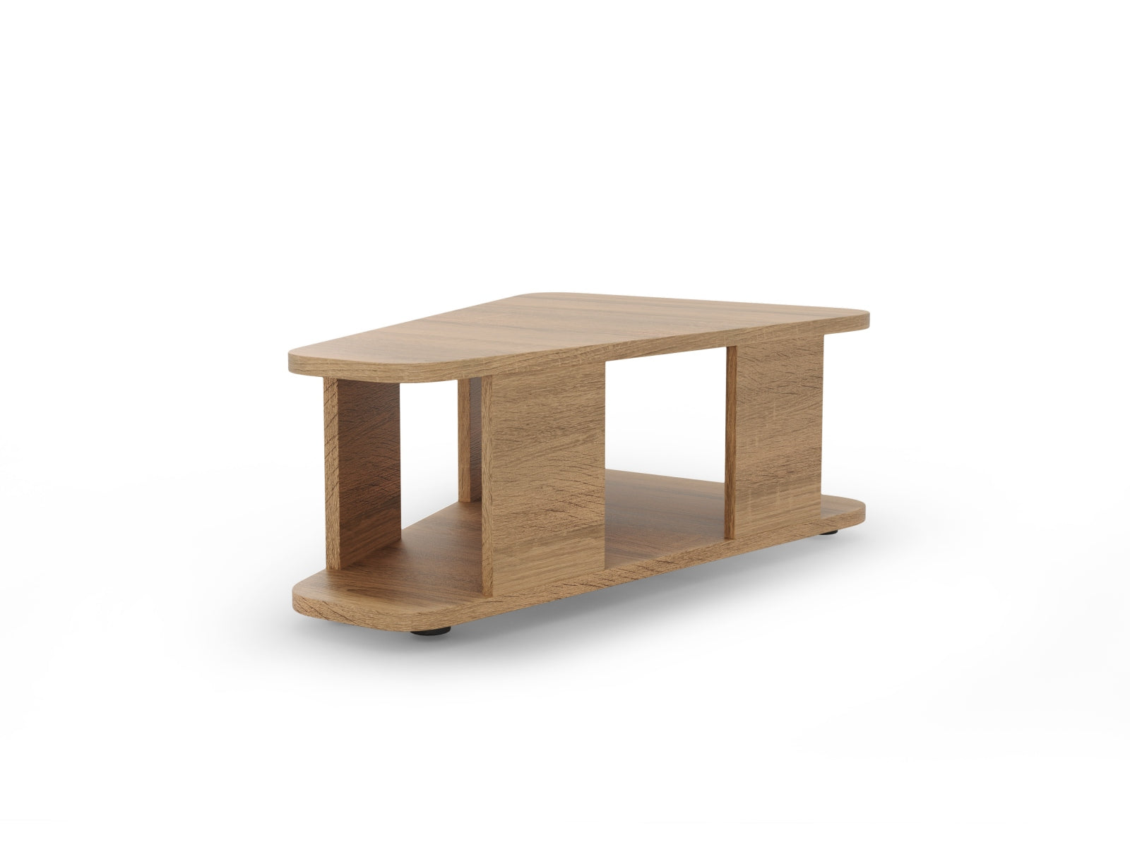 Miley Sofatisch Hellbraun in Light Brown präsentiert im Onlineshop von KAQTU Design AG. Beistelltisch ist von Micadoni