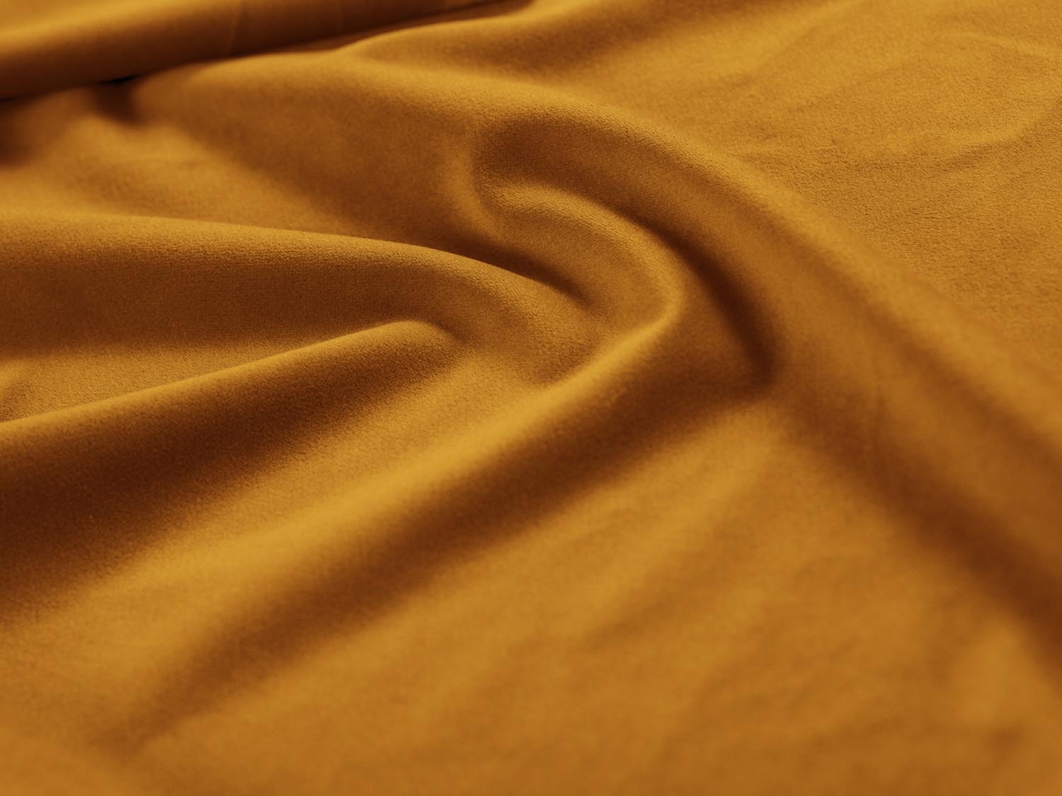 Mamaia Velour Panoramic Sofa 9 Sitzer in Yellow/Gold präsentiert im Onlineshop von KAQTU Design AG. 3er Sofa ist von Micadoni