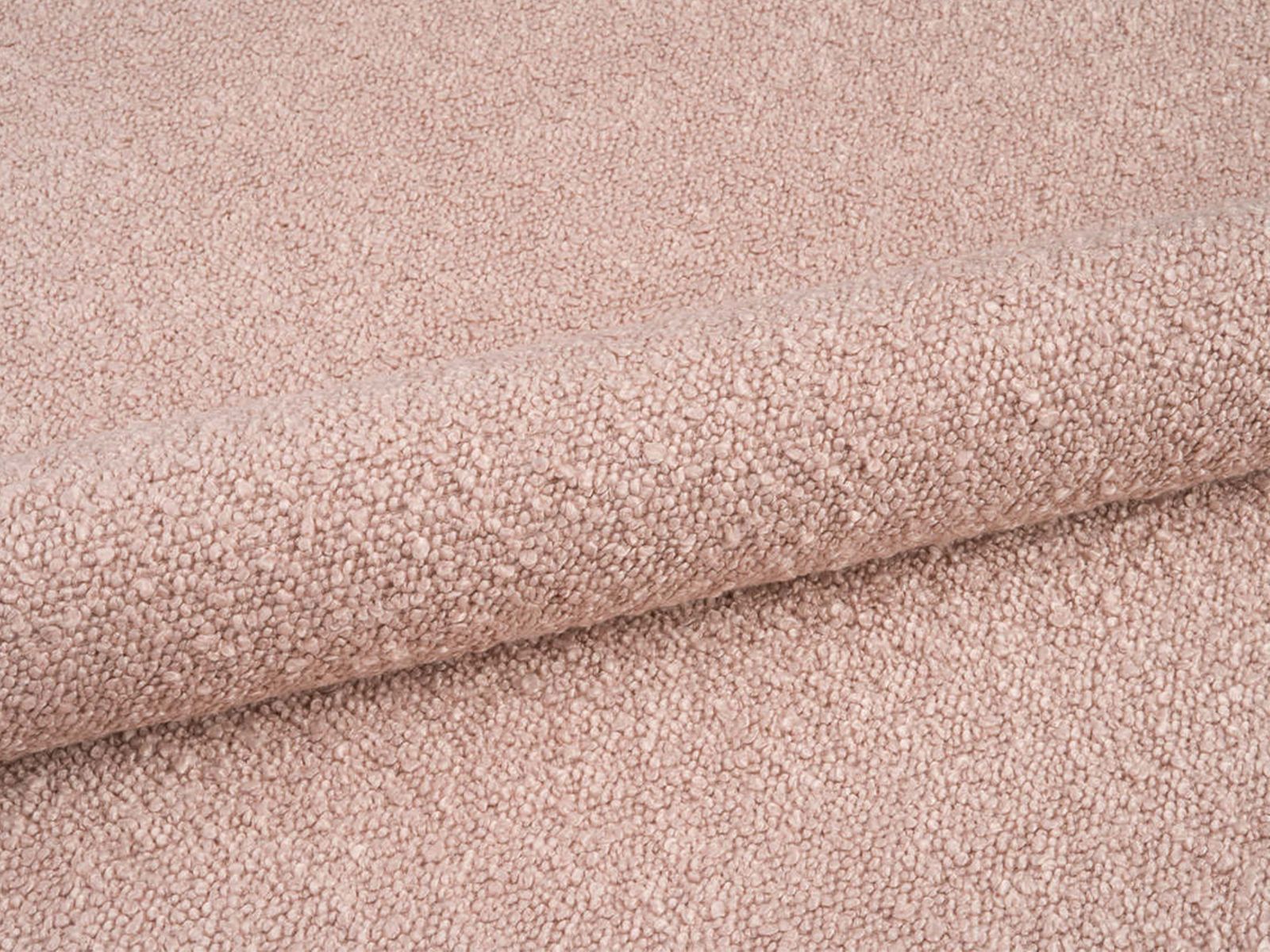 Elegantes 6-Sitzer Ecksofa Molino in zartem Powder Pink, ideal für stilvolle Wohnräume, erhältlich bei Micadoni.