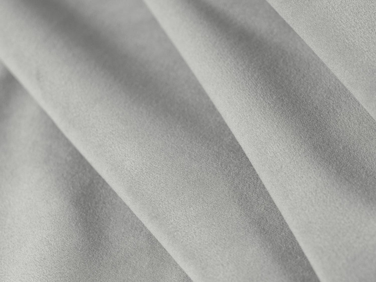 Mamaia Velour Panoramic Ecksofa links 7 Sitzer in Silver/Schwarz-Bluvel präsentiert im Onlineshop von KAQTU Design AG. Ecksofa links ist von Micadoni