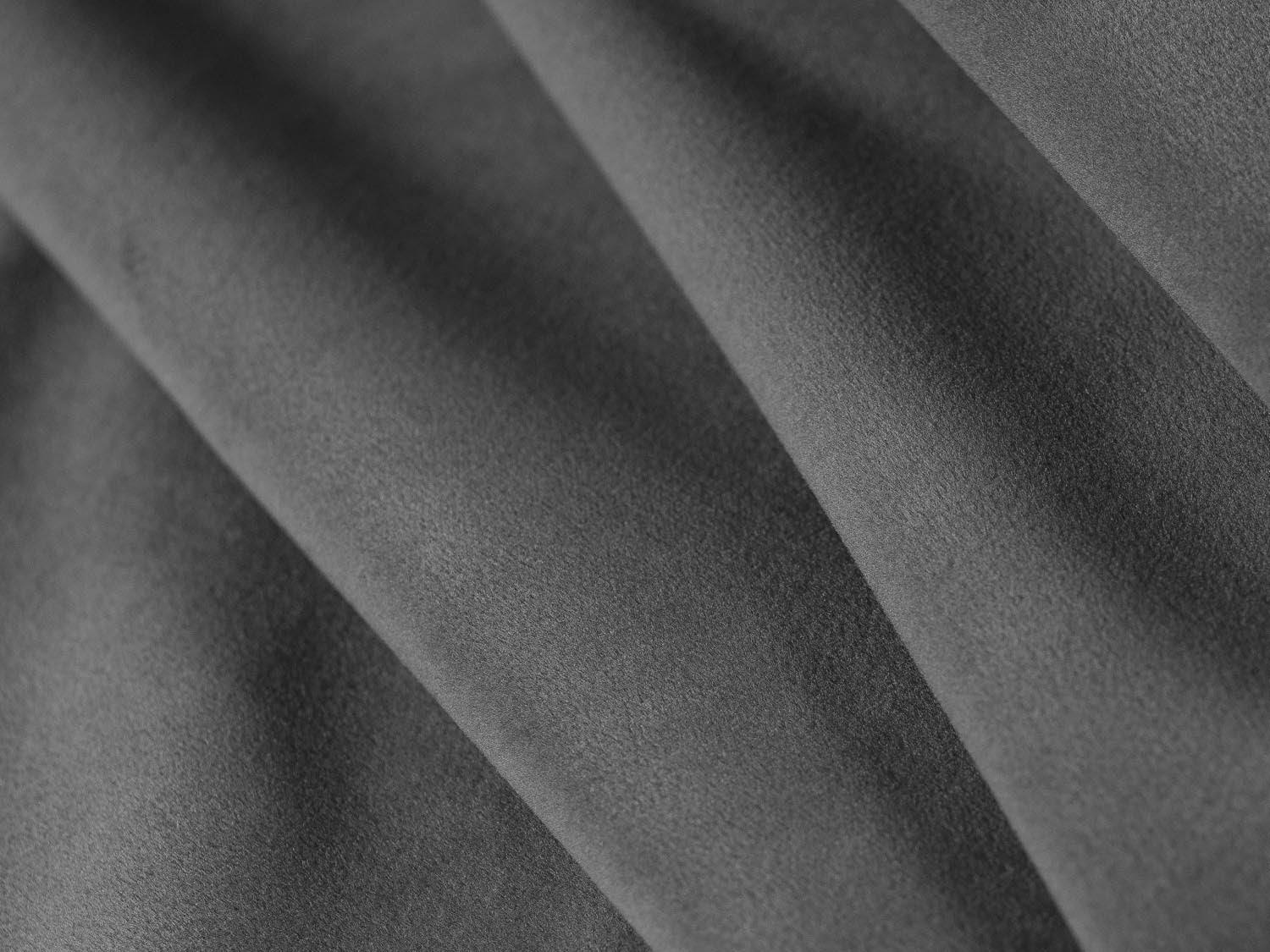 Mamaia Velour Panoramic Ecksofa links 7 Sitzer in Light Grey/Schwarz präsentiert im Onlineshop von KAQTU Design AG. Ecksofa links ist von Micadoni