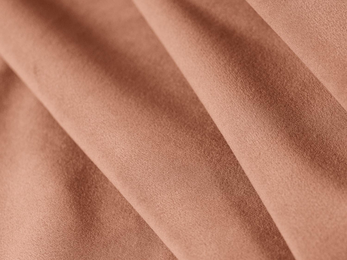 Ruby Velour Panoramic Ecksofa rechts 7 Sitzer in Pink-Salvador präsentiert im Onlineshop von KAQTU Design AG. Ecksofa rechts ist von Micadoni