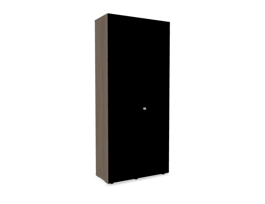 Mito MIT19 - Schrank in Schwarz präsentiert im Onlineshop von KAQTU Design AG. Büroschrank ist von Mdd