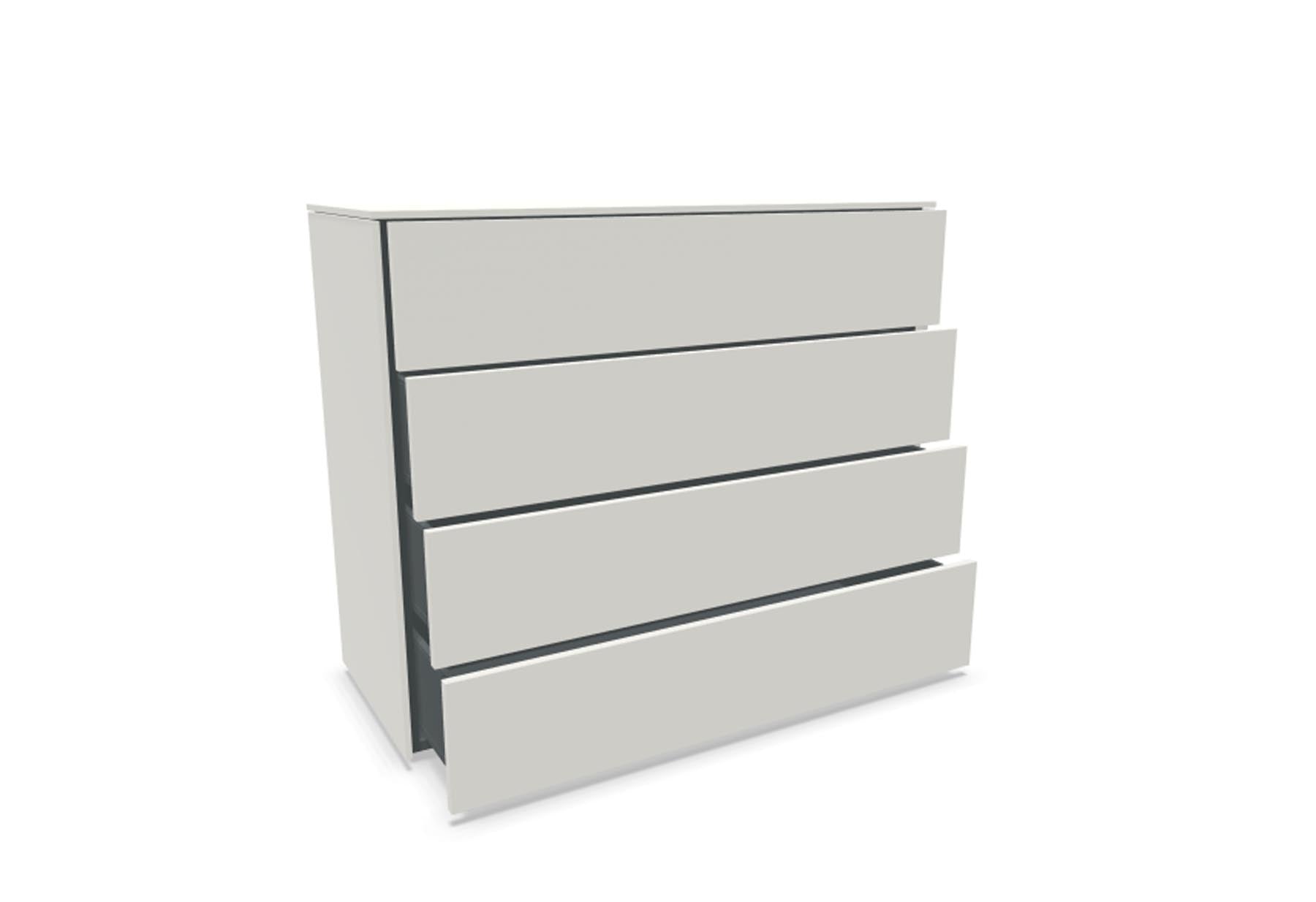 Aventa Sideboard V2 in Weiss präsentiert im Onlineshop von KAQTU Design AG. Sideboard ist von Müller Möbelwerkstätten