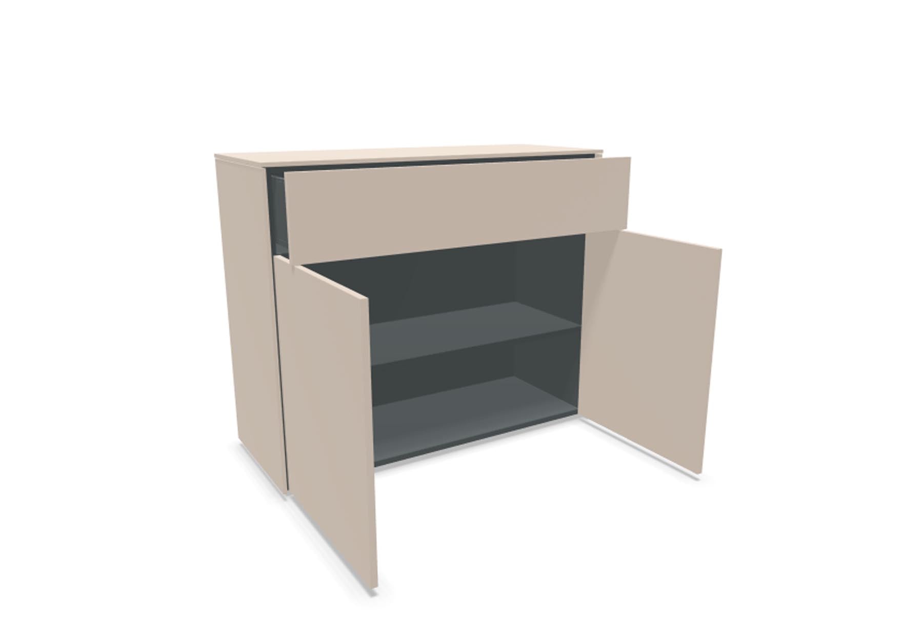 Aventa Sideboard V3 in Kaschmirgrau präsentiert im Onlineshop von KAQTU Design AG. Sideboard ist von Müller Möbelwerkstätten