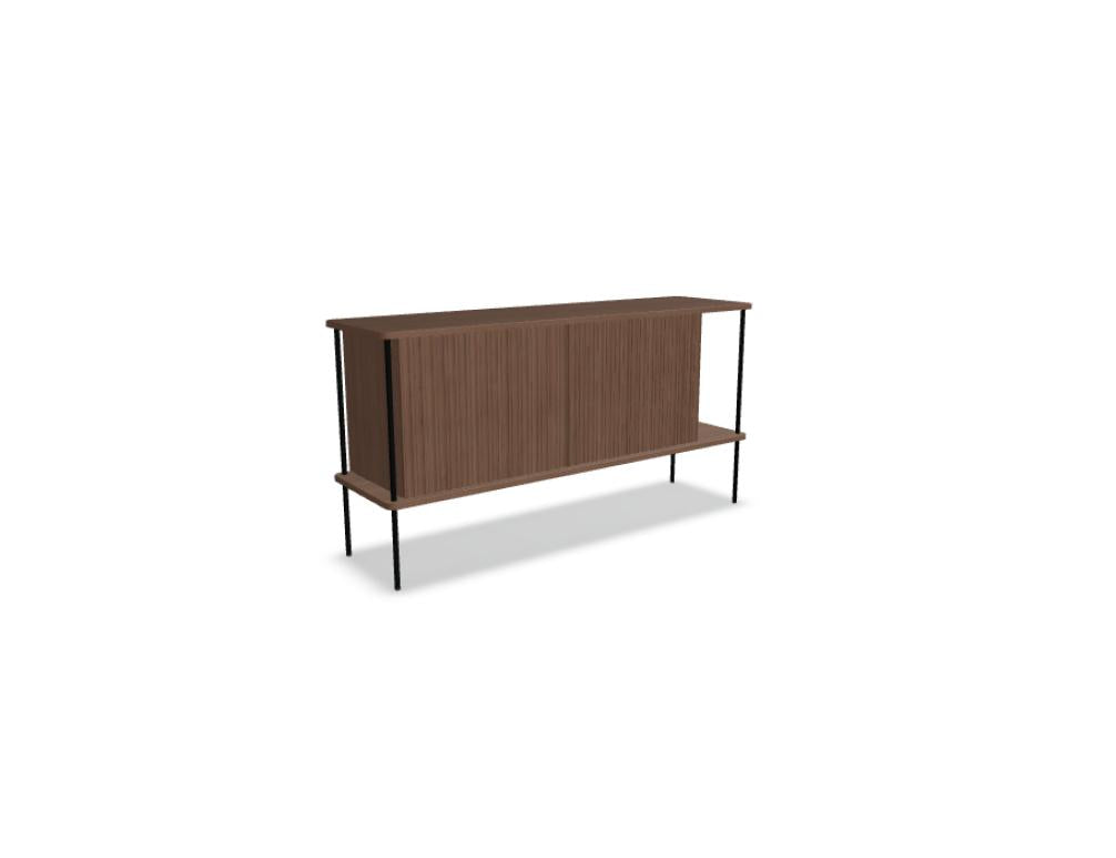 Maya MY02 - Holz-Schrank in Eiche Natur präsentiert im Onlineshop von KAQTU Design AG. Büroschrank ist von Tamo