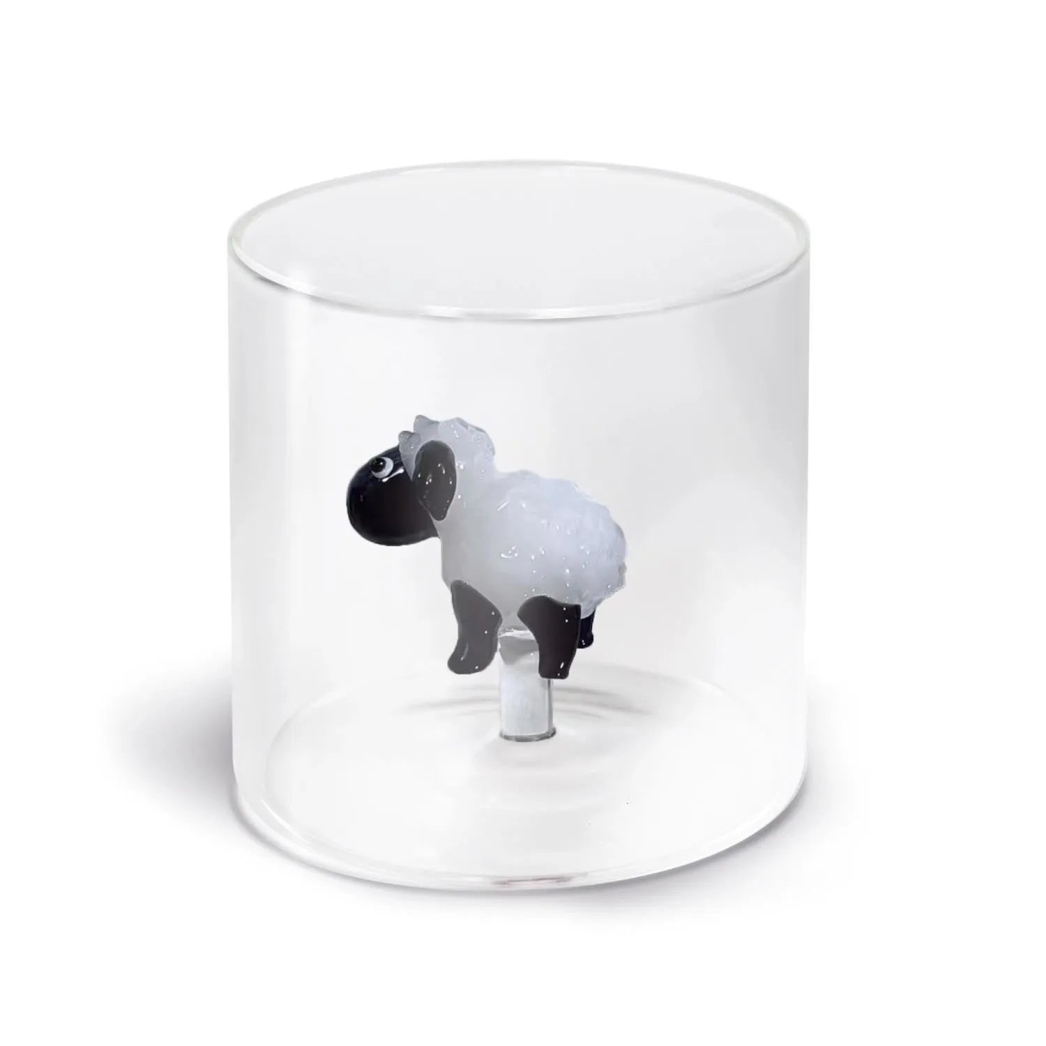 Glas aus Borosilikat 250ml Schaf in Transparent präsentiert im Onlineshop von KAQTU Design AG. Glas ist von Easy Life