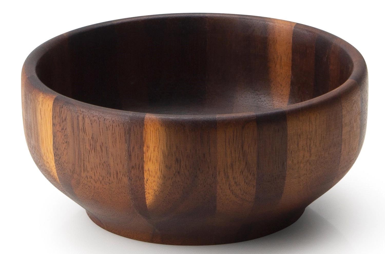 Akazie Schüssel 16cm in Braun präsentiert im Onlineshop von KAQTU Design AG. Schüssel ist von Continenta