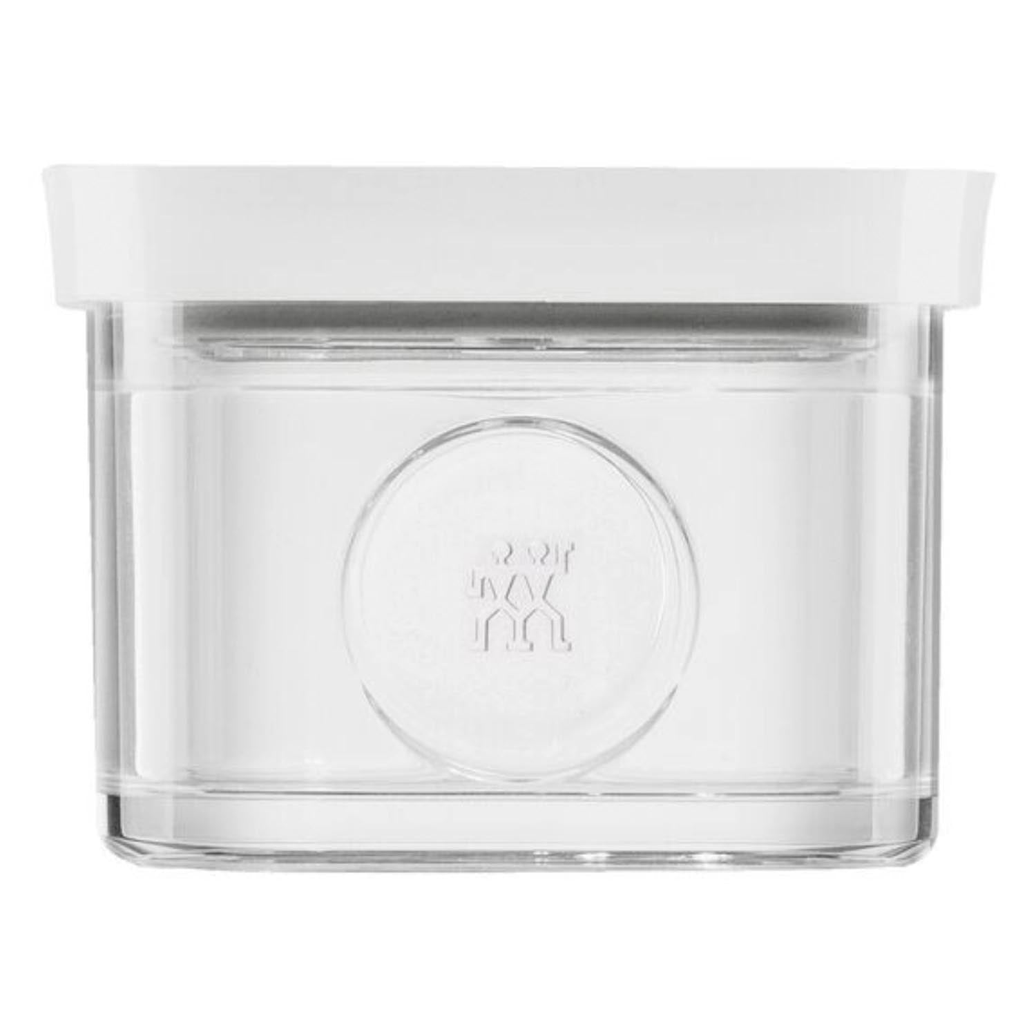 Kompakte Cube Box S von Zwilling, 320ml, transparent-weiß, 7.6x10.7x10.7cm, ideal für die Aufbewahrung kleiner Gegenstände.