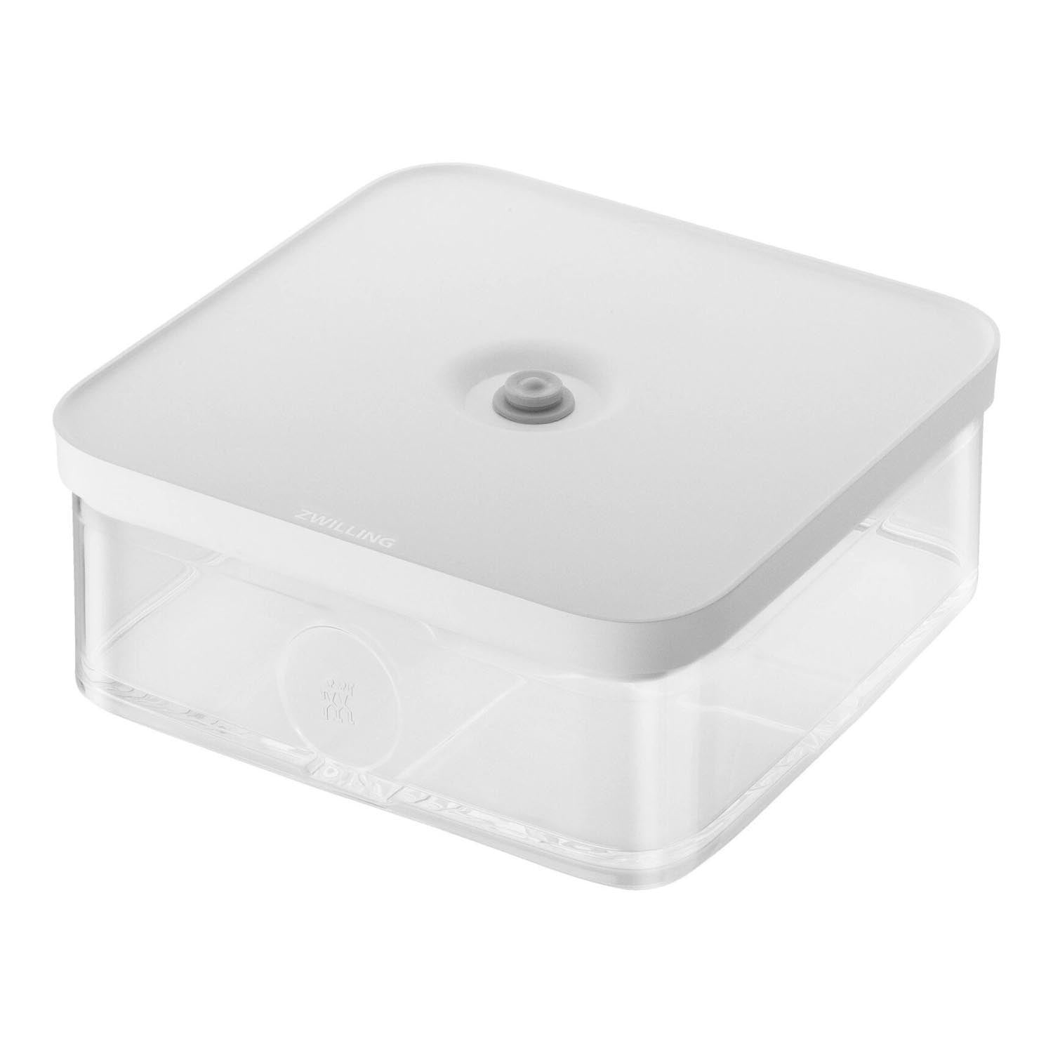 Cube Box L, 7.6x21.4x21.4cm, 1.6l, Transparent-weiss in Transparent präsentiert im Onlineshop von KAQTU Design AG. Aufbewahrungsbeutel ist von Zwilling