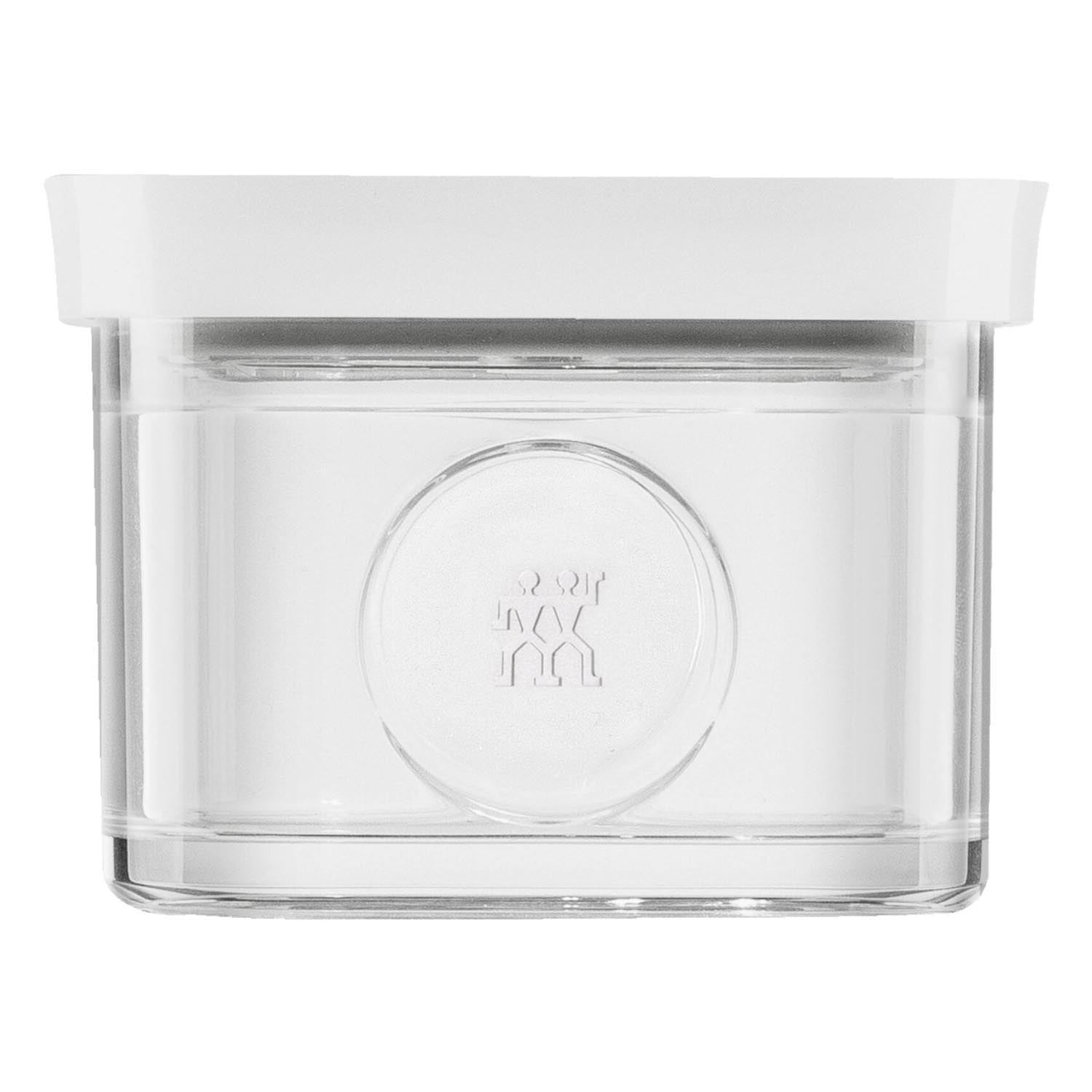 Praktisches 6-teiliges Cube Box Set von Zwilling in transparent-weiß, ideal zur Aufbewahrung und Organisation von Lebensmitteln.
