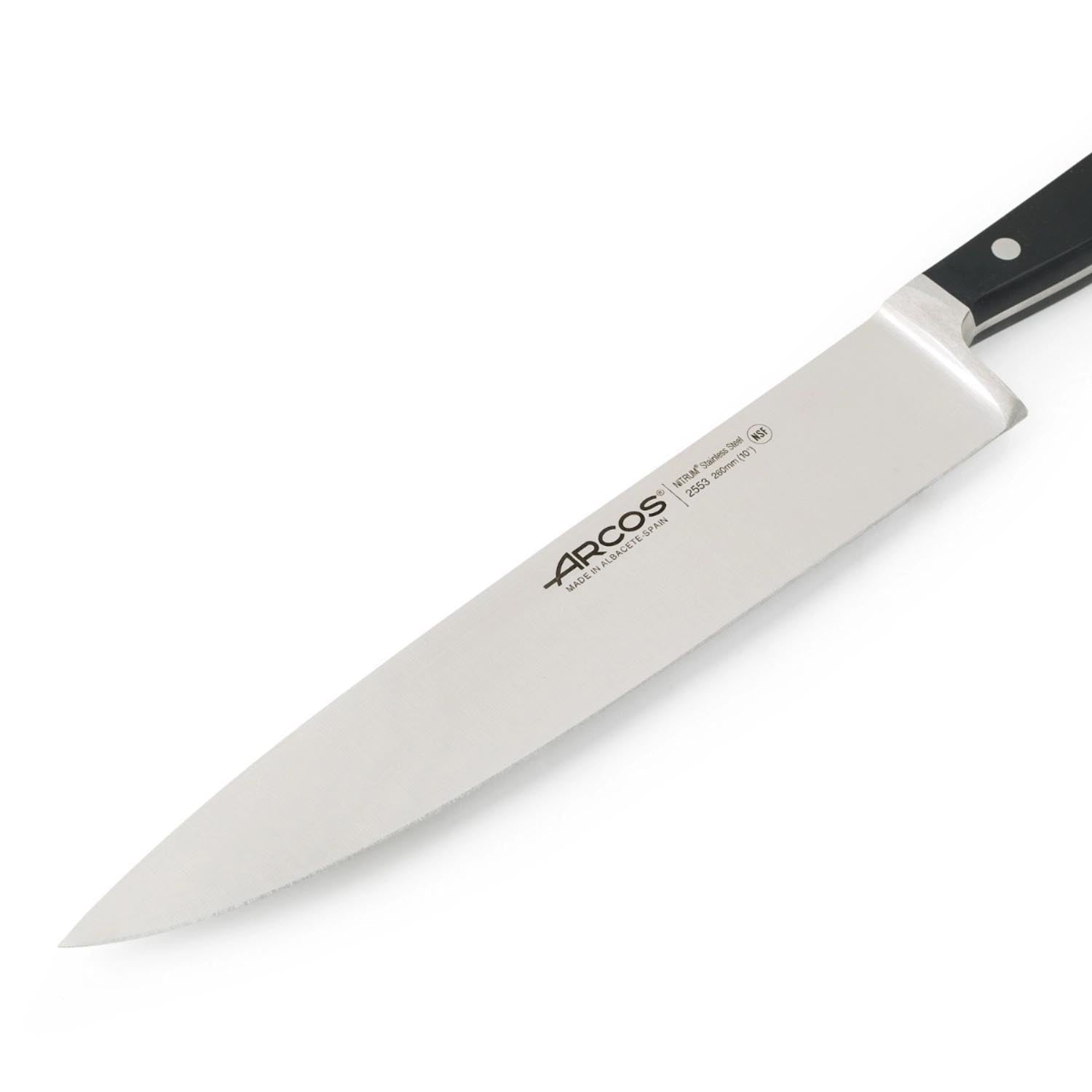 Das Arcos Clasica Kochmesser mit 26cm geschmiedeter Klinge vereint Präzision, Qualität und Langlebigkeit für jede Küche.