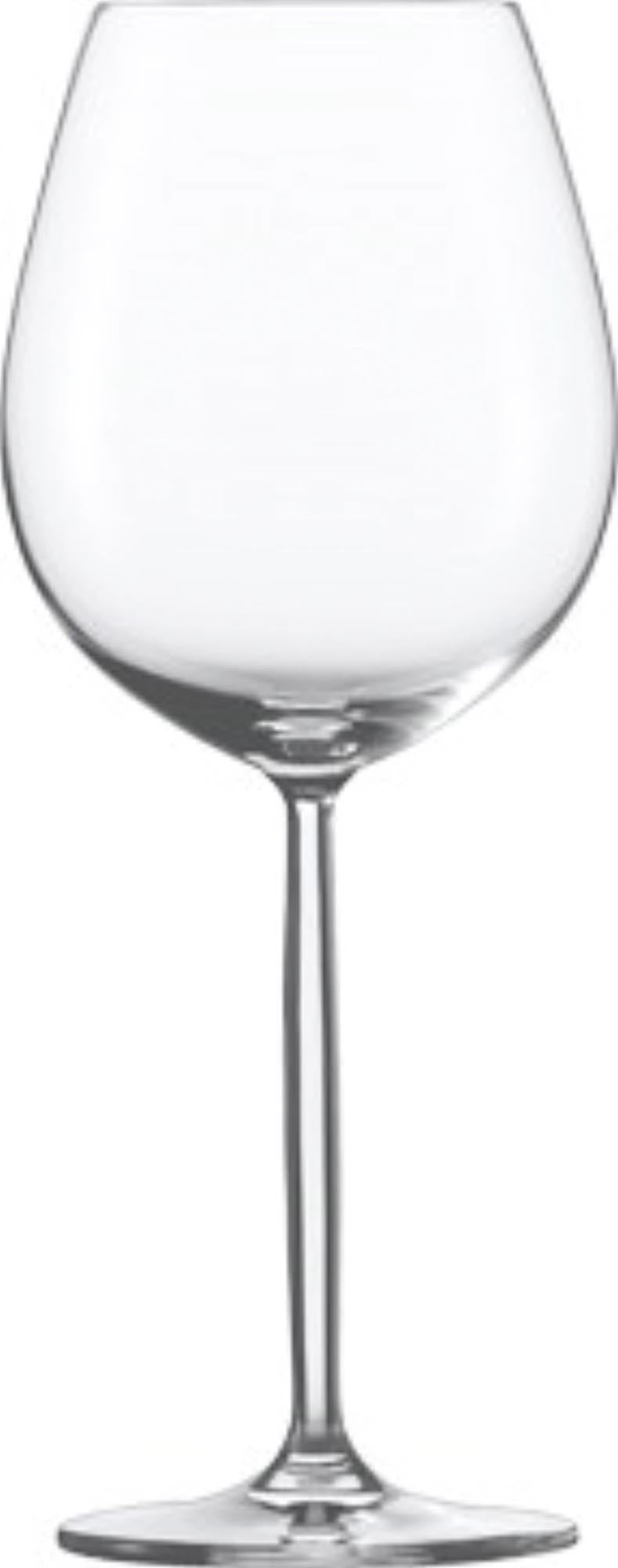 Diva 1-Muse Rotwein-Wasserkelch 613ml in Transparent präsentiert im Onlineshop von KAQTU Design AG. Glas ist von Zwiesel