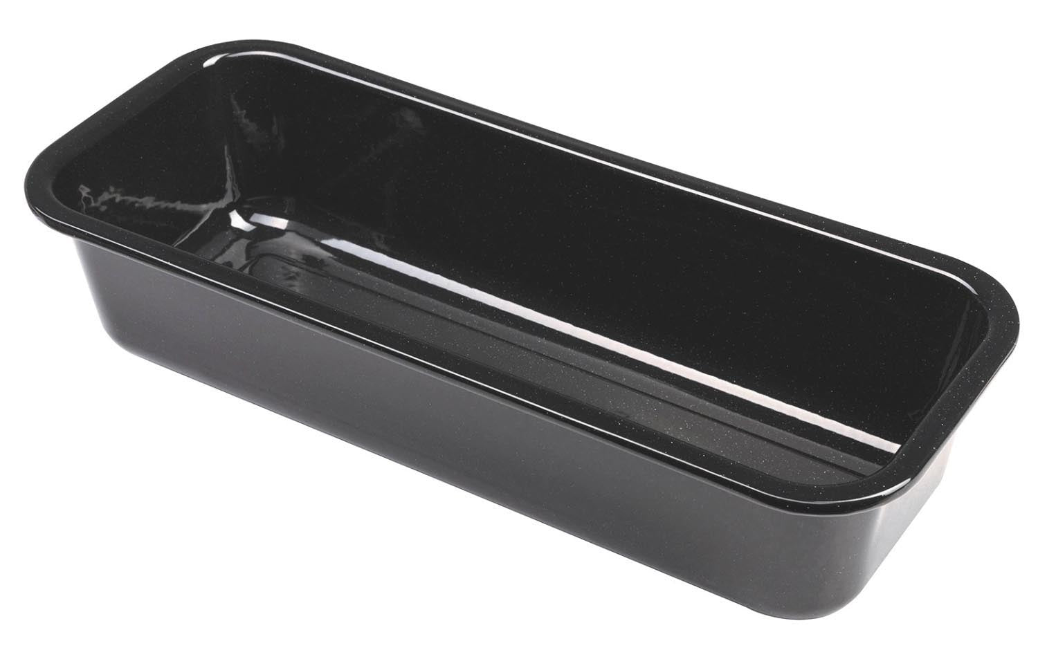 Cakeform Kasten Emaille, L 30cm in Schwarz präsentiert im Onlineshop von KAQTU Design AG. Backform / Backblech ist von Westmark