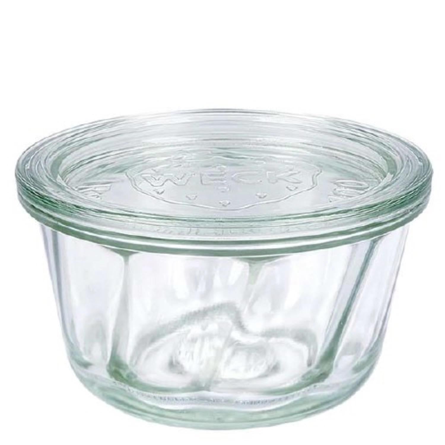 WECK Gugelhupf-Glas 280ml RR100 mit Deckel in Transparent präsentiert im Onlineshop von KAQTU Design AG. Aufbewahrungsbehälter ist von Weck