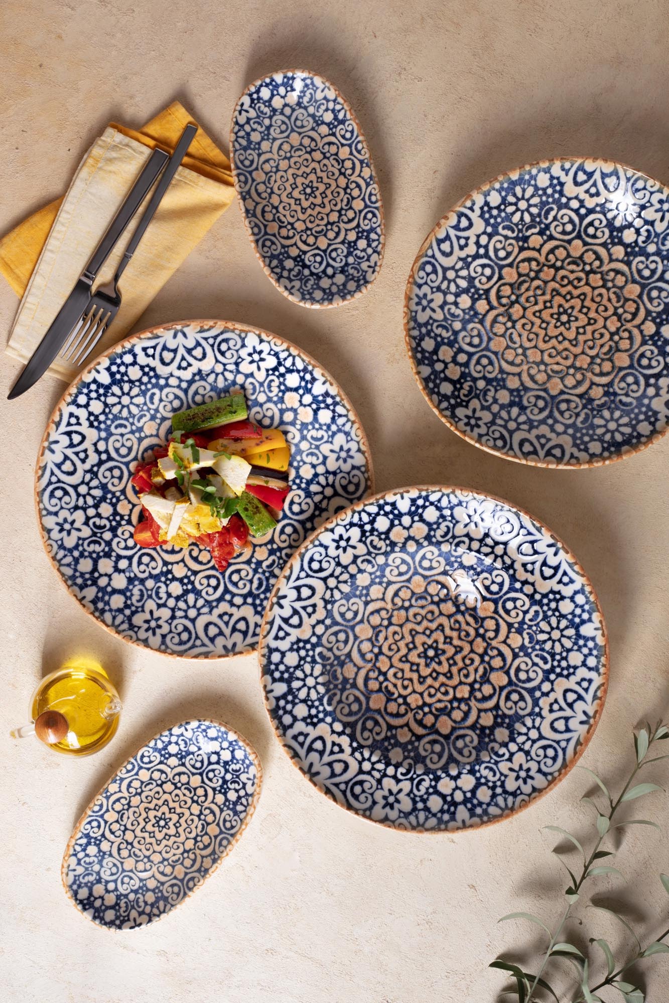 Stilvoller Gourmet-Teller Alhambra von Bonna, 9 cm, 50 ml, perfekt für elegante Speisenpräsentationen und kulinarische Kreationen.