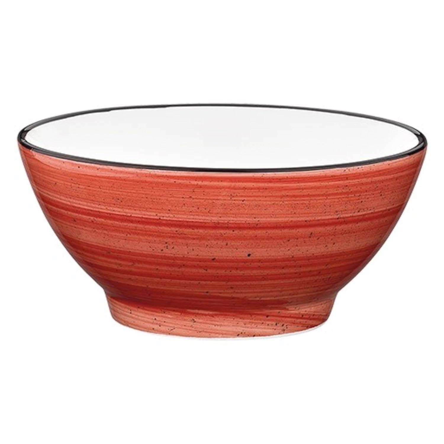 Aura Passion Rita Schale mit Fuss 12cm 290ml in Rot präsentiert im Onlineshop von KAQTU Design AG. Schale ist von Bonna