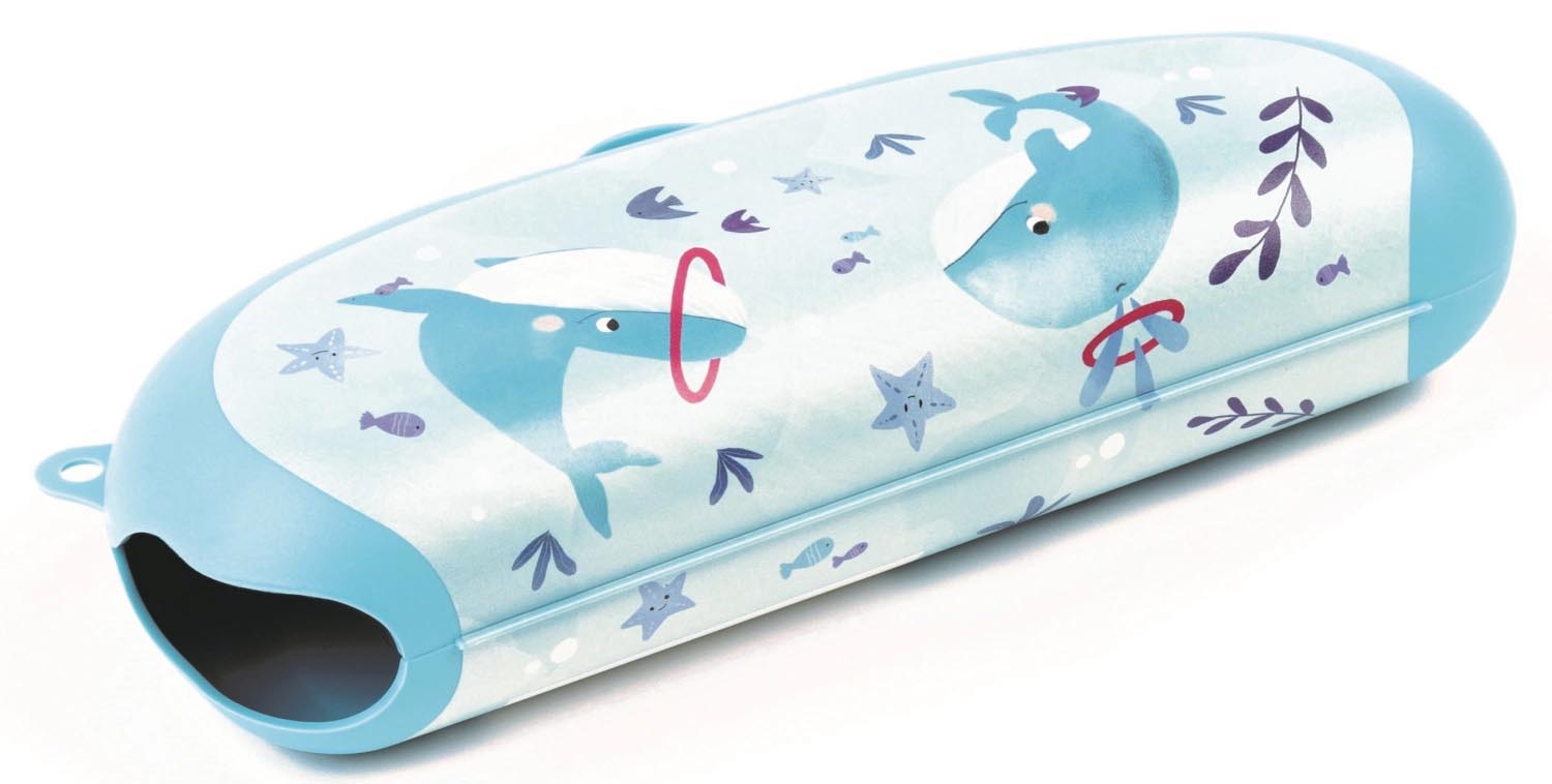Sealife Bananen Box Wal  223x90x50  Hellblau
