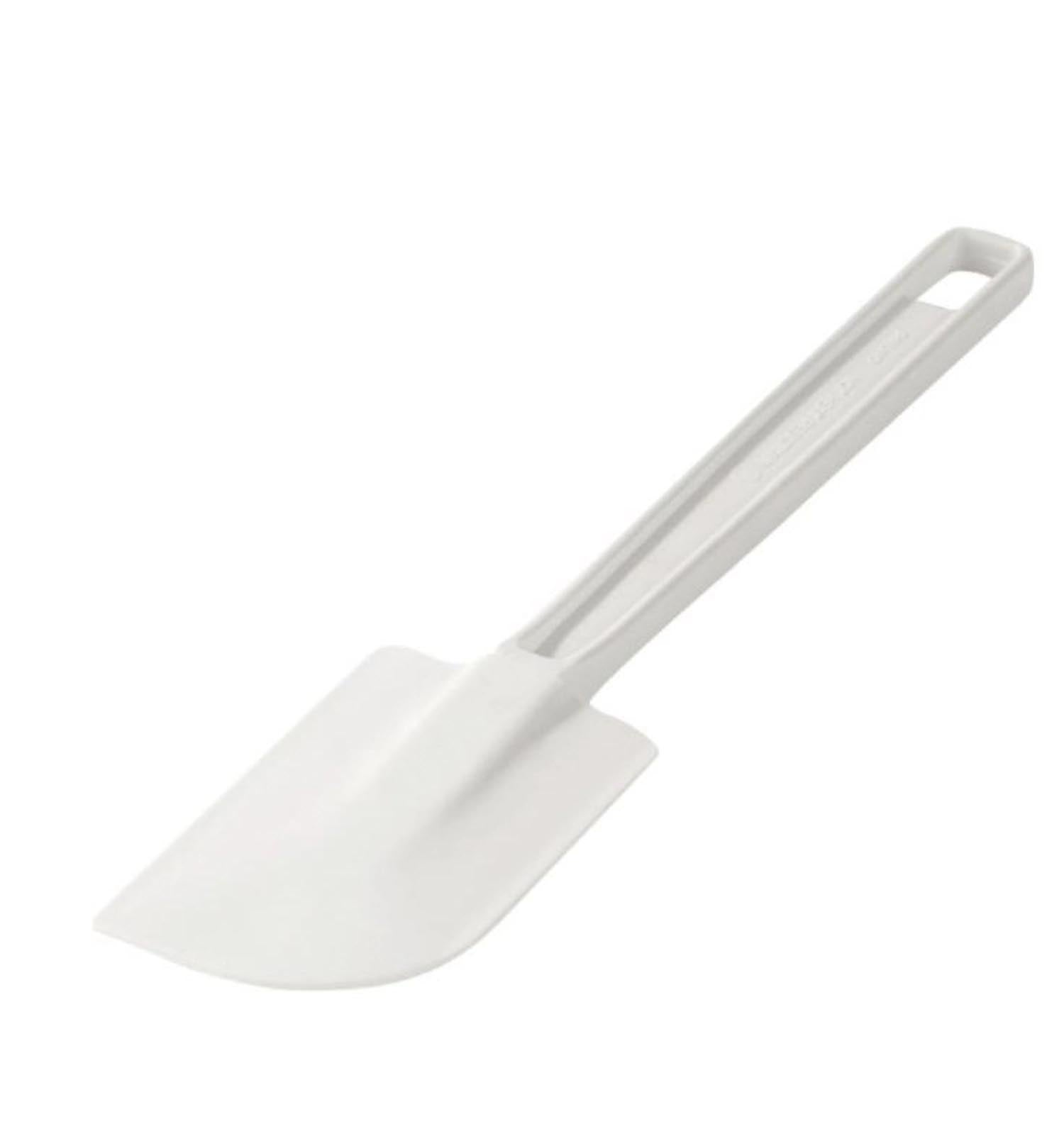 Teigspachtel 25.5x5.5x1.5cm, 2mm dick, bis max 180°C in Weiss präsentiert im Onlineshop von KAQTU Design AG. Kochbesteck ist von Vollrath