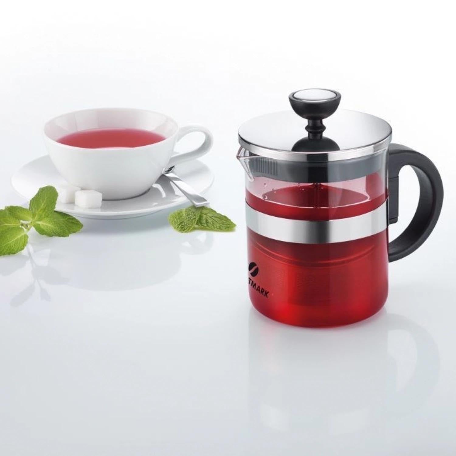 Teebereiter Teatime von Westmark, 600ml, ideal für losen Tee, modernes Design, einfach zu bedienen, für perfekten Teegenuss.