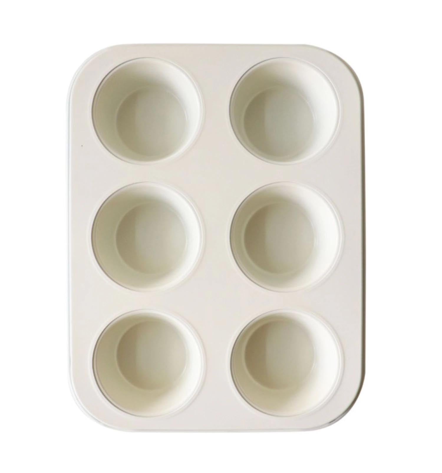 Antihaftbeschichtete Muffin-Backform für 6 Stück von Scrap Cooking, ideal für gleichmässiges Backen und leichtes Herauslösen.