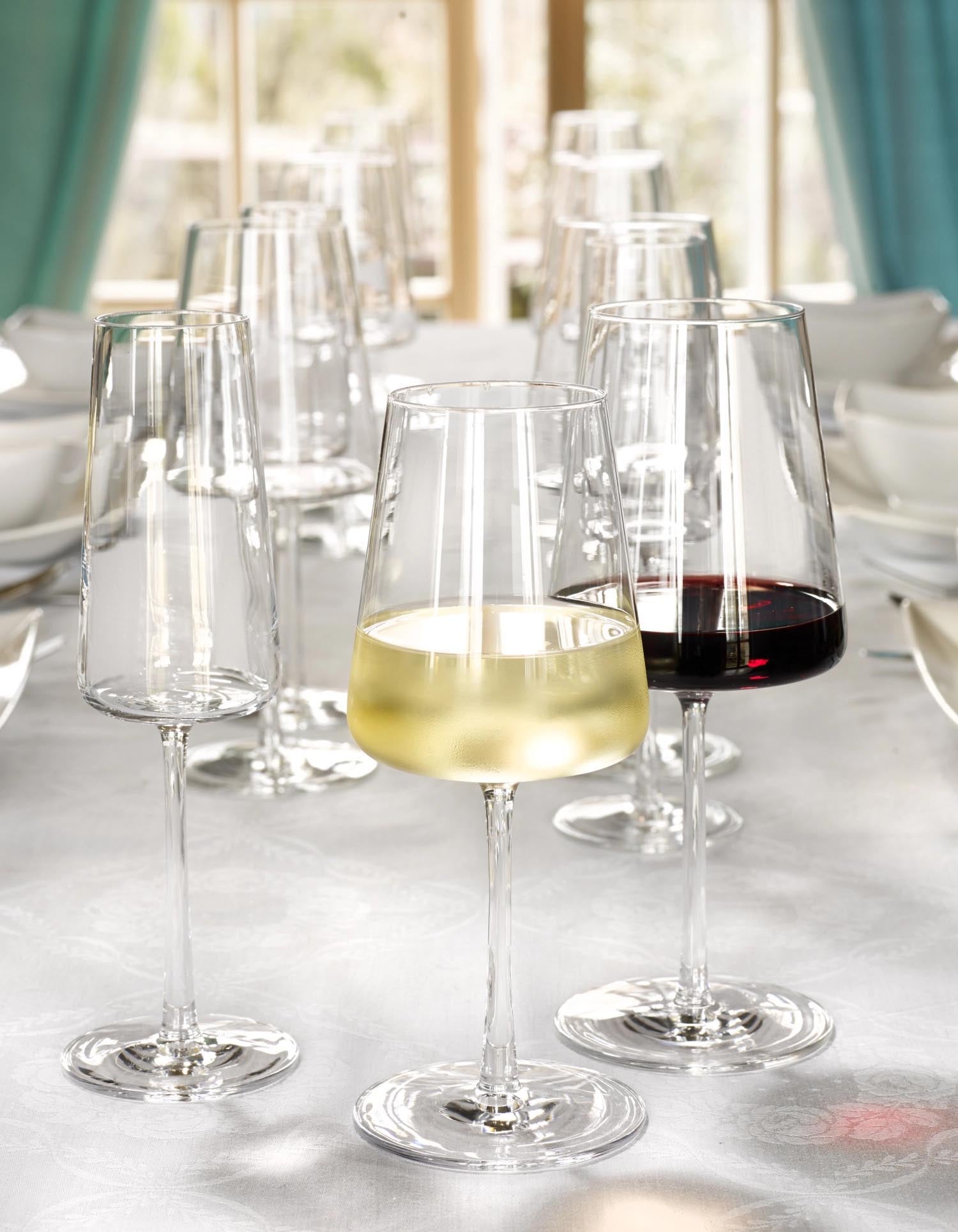 Elegantes 6er Set Weissweingläser, 402ml, Höhe 210mm, von Stölzle. Perfekt für stilvollen Weingenuss.