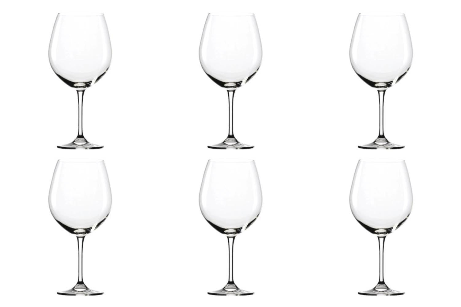 6er Set Event Burgunder 720ml h:222mm in Transparent präsentiert im Onlineshop von KAQTU Design AG. Glas ist von Stölzle