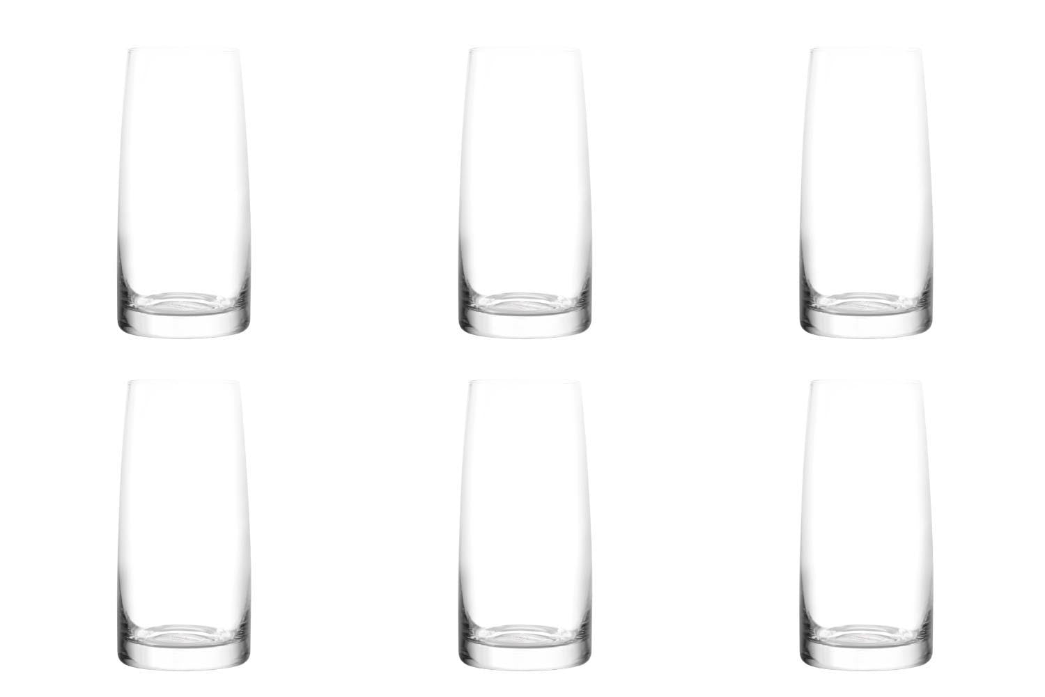 6er Set Experience Highball 480ml h:155mm Ø74mm in Transparent präsentiert im Onlineshop von KAQTU Design AG. Glas ist von Stölzle