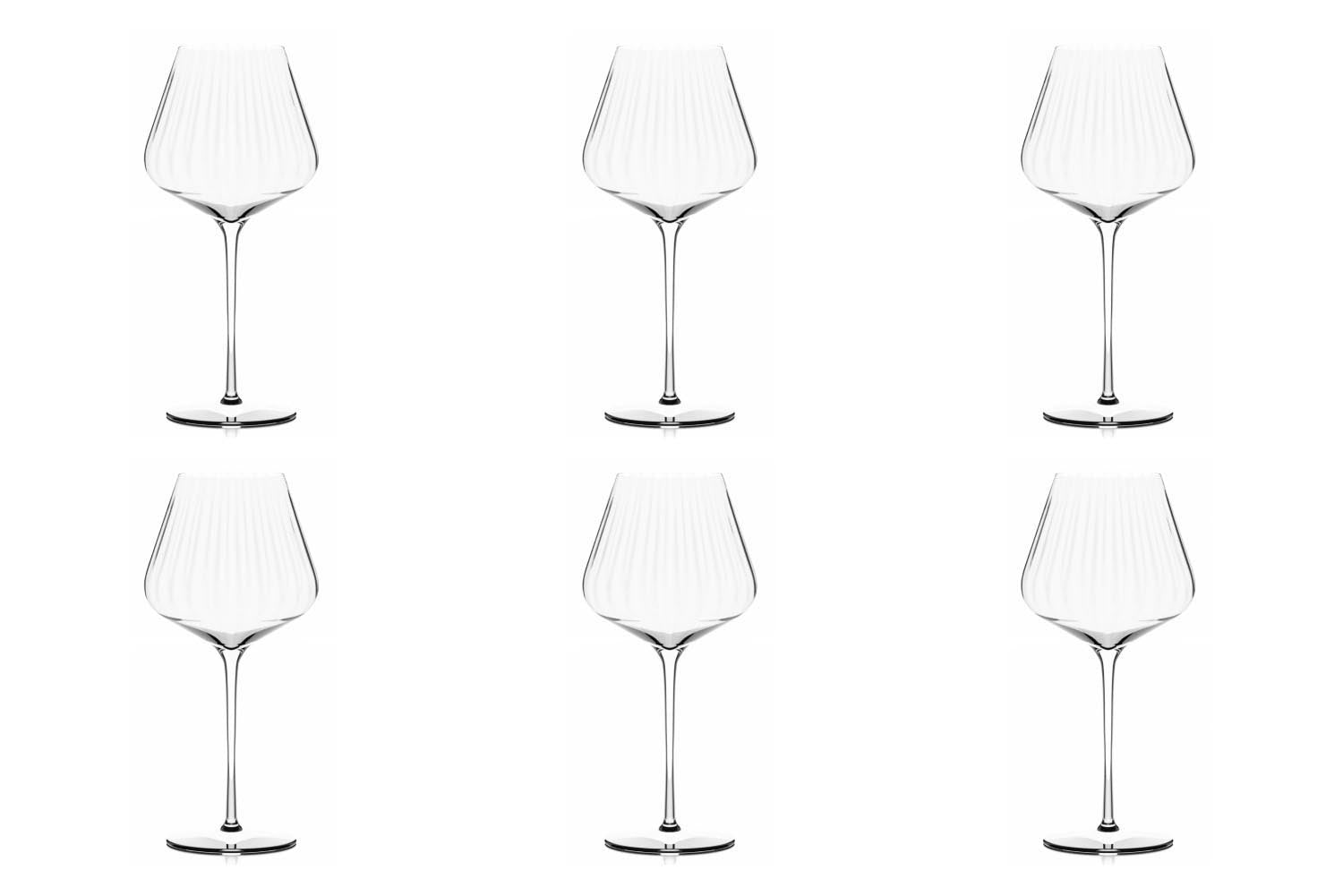 6 Set Symphony Burgundelch 710ml H: 245mm