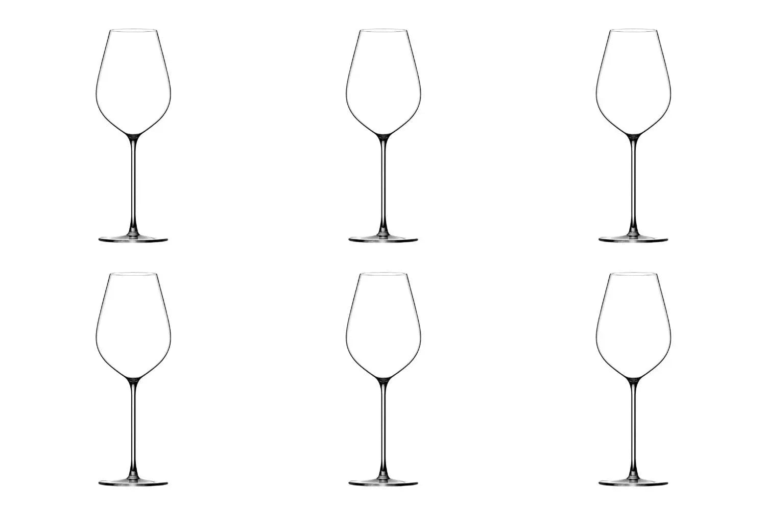 6er Set Basset Hommage Universalglas 45cl in Transparent präsentiert im Onlineshop von KAQTU Design AG. Glas ist von Lehmann Glass