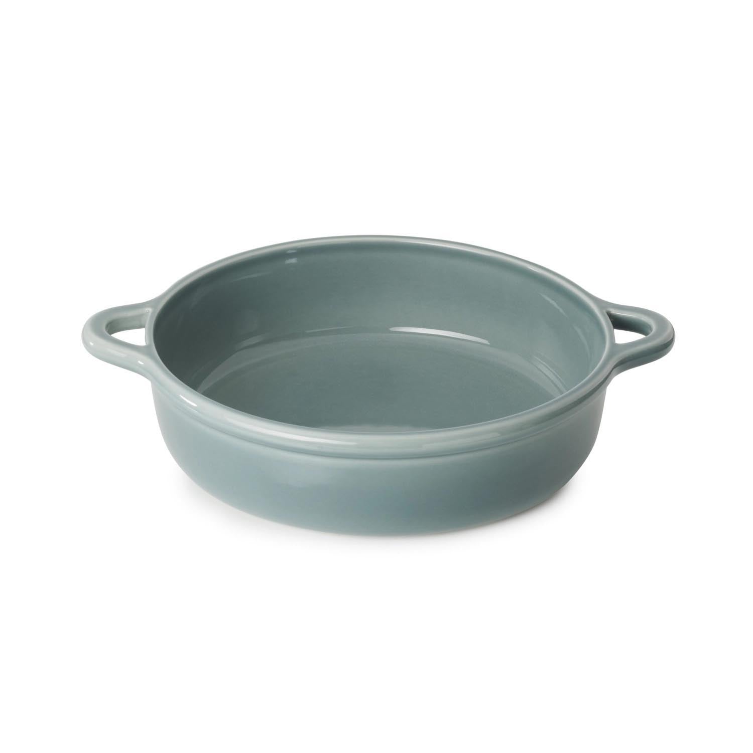 Bombance Auflaufform rund D31cm wolkengrau in Silber präsentiert im Onlineshop von KAQTU Design AG. Backform / Backblech ist von Revol
