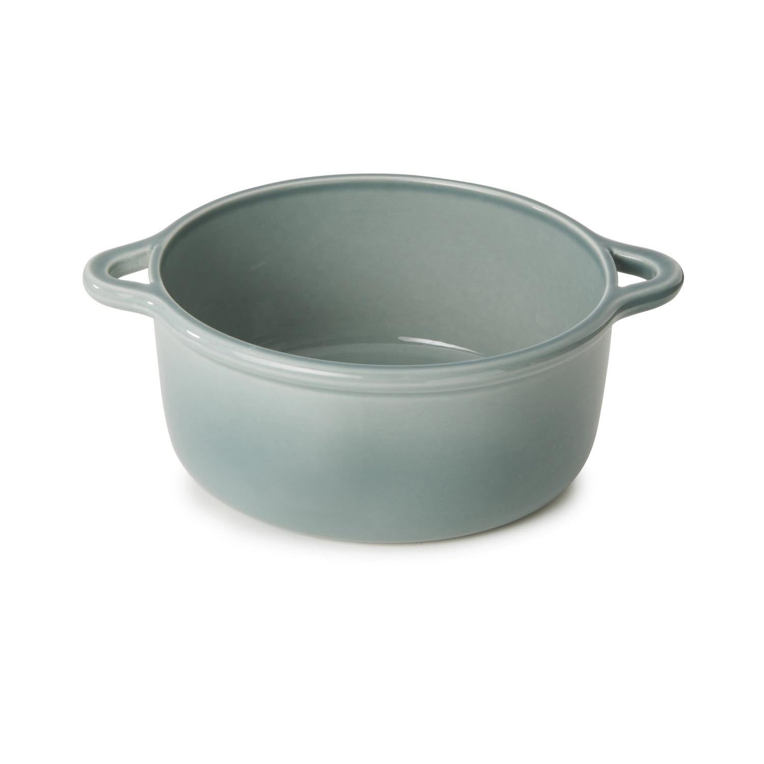 Bombance Induktionskasserolle D22cm wolkengrau ohne Deckel in Silber präsentiert im Onlineshop von KAQTU Design AG. Pfanne/Topf ist von Revol