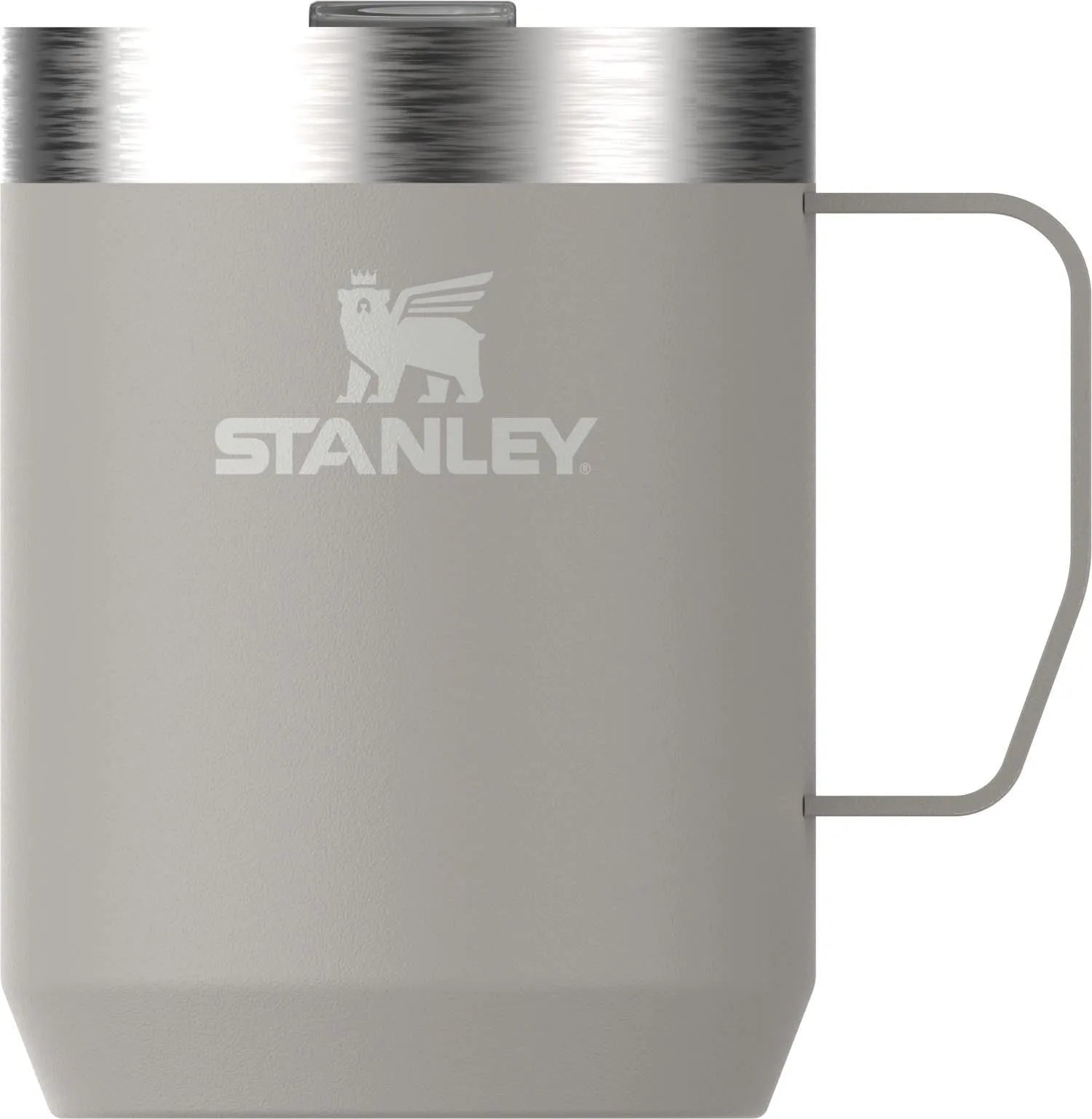 Everyday Camp Mug 0.23l ash in Silber präsentiert im Onlineshop von KAQTU Design AG. Trinkflasche ist von Stanley