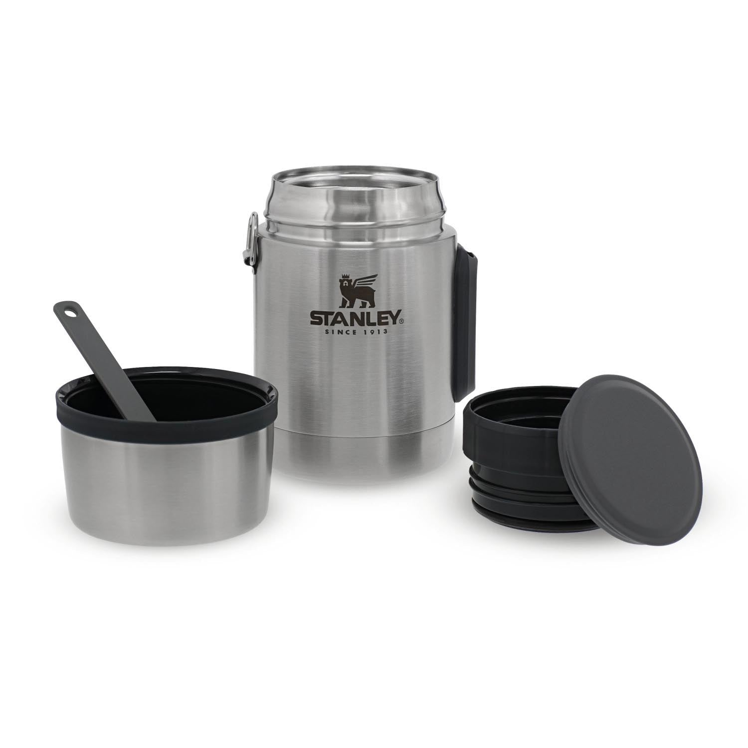 Stainless Steel All-In-One Food Jar 0.53l in Silber präsentiert im Onlineshop von KAQTU Design AG. Trinkflasche ist von Stanley
