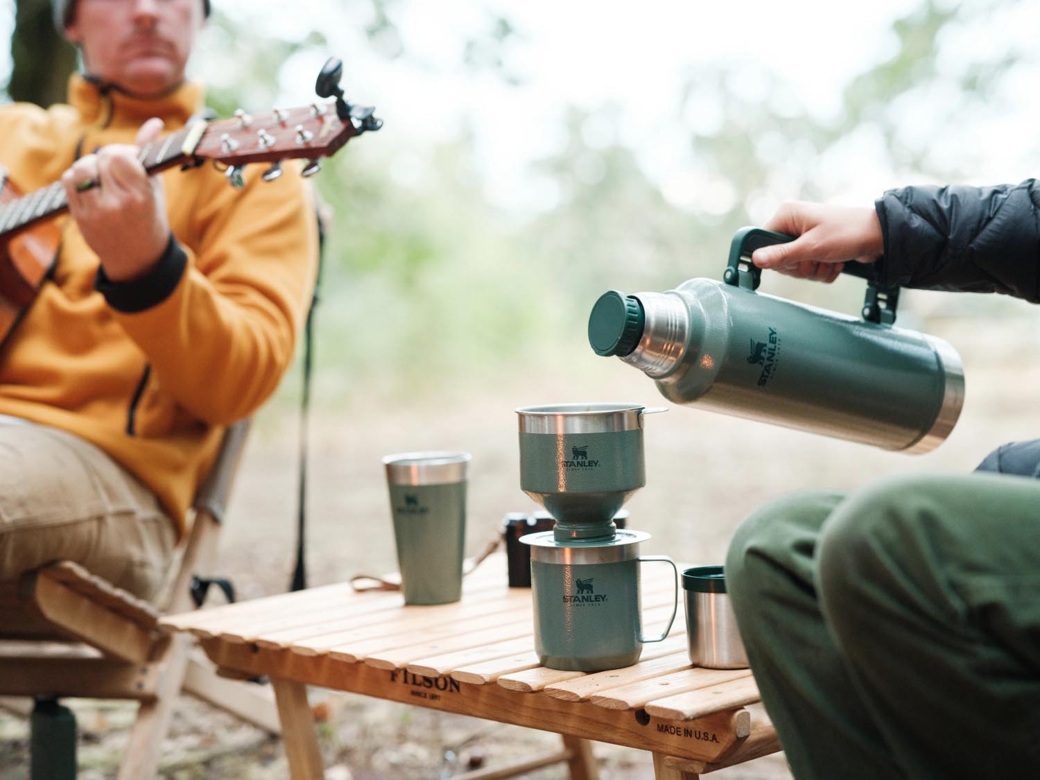 Perfect-Brew Pour Over 0.59l hammertone green