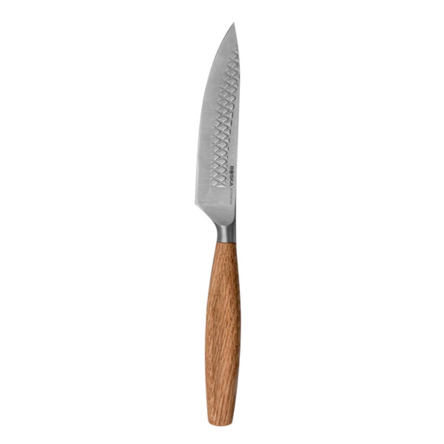 4er Set Oslo+ Steakmesser in Silber präsentiert im Onlineshop von KAQTU Design AG. Küchenmesser ist von Boska