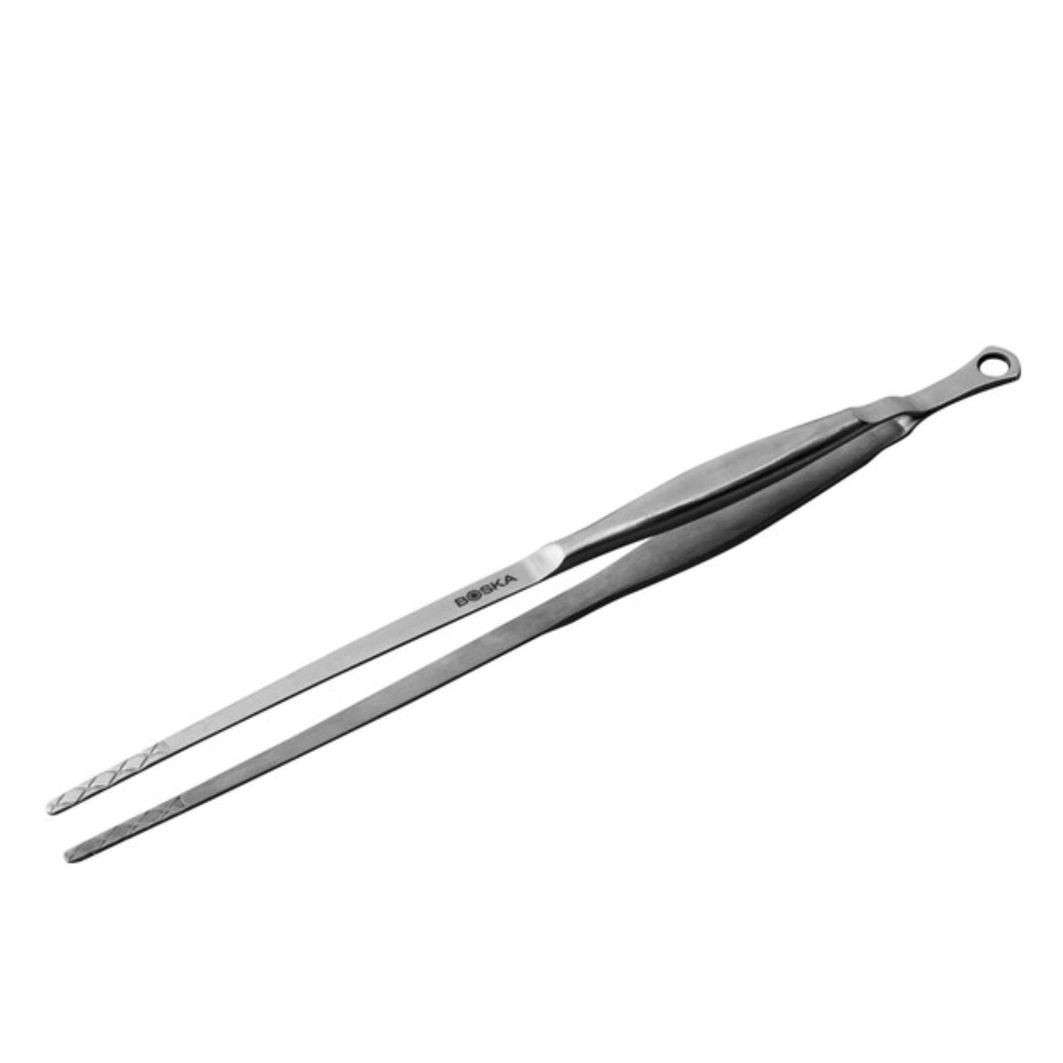 Die Monaco+ BBQ Pinzette von Boska ist ein präzises Grillwerkzeug aus hochwertigem Edelstahl für perfekte Kontrolle beim Grillen.