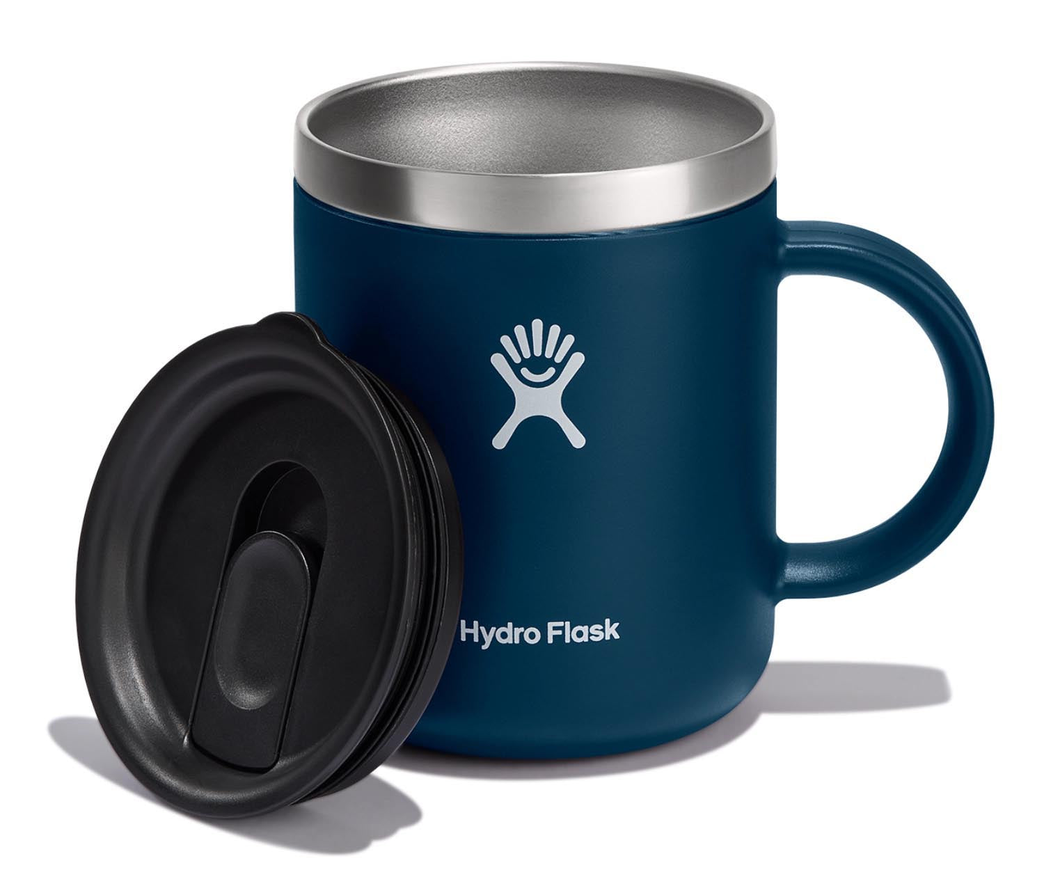 Stilvolle Hydro Flask Tasse in tiefem Indigo, 350ml, ideal für alle Getränke, robust und perfekt für den täglichen Gebrauch.