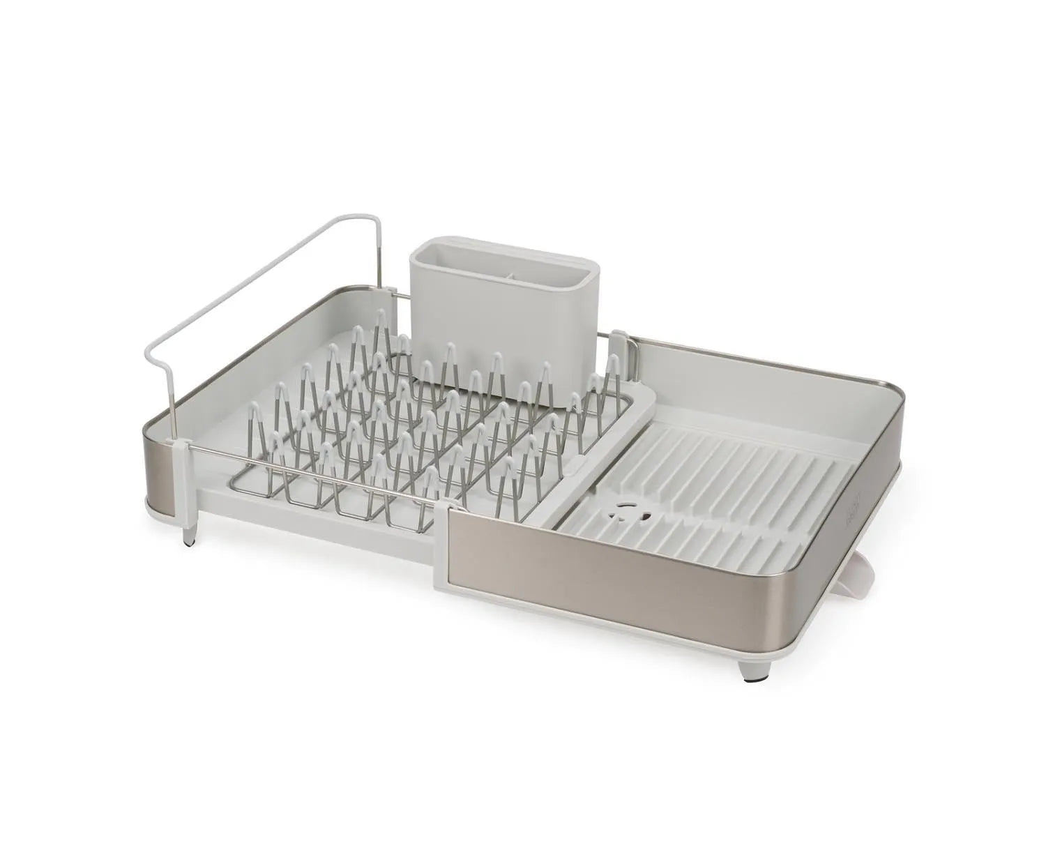 Extend Abtropfgestell Edelstahl ausziehbar in Silber präsentiert im Onlineshop von KAQTU Design AG. Küchenhelfer ist von Joseph Joseph