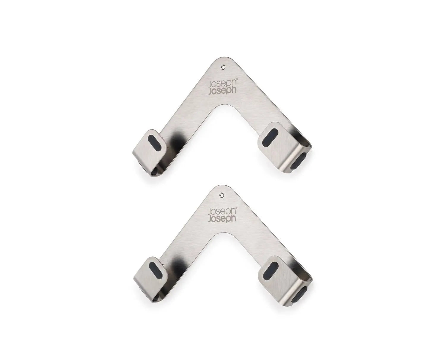 2er Space Pfannendeckelhalter Edelstahl in Silber präsentiert im Onlineshop von KAQTU Design AG. Kochbesteck ist von Joseph Joseph