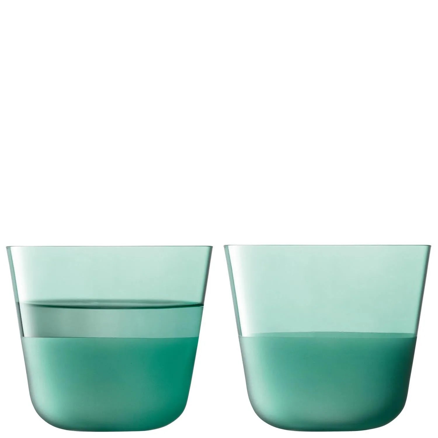 2er Set Arc Contrast Trinkbecher 260ml ocean in Blau präsentiert im Onlineshop von KAQTU Design AG. Glas ist von LSA