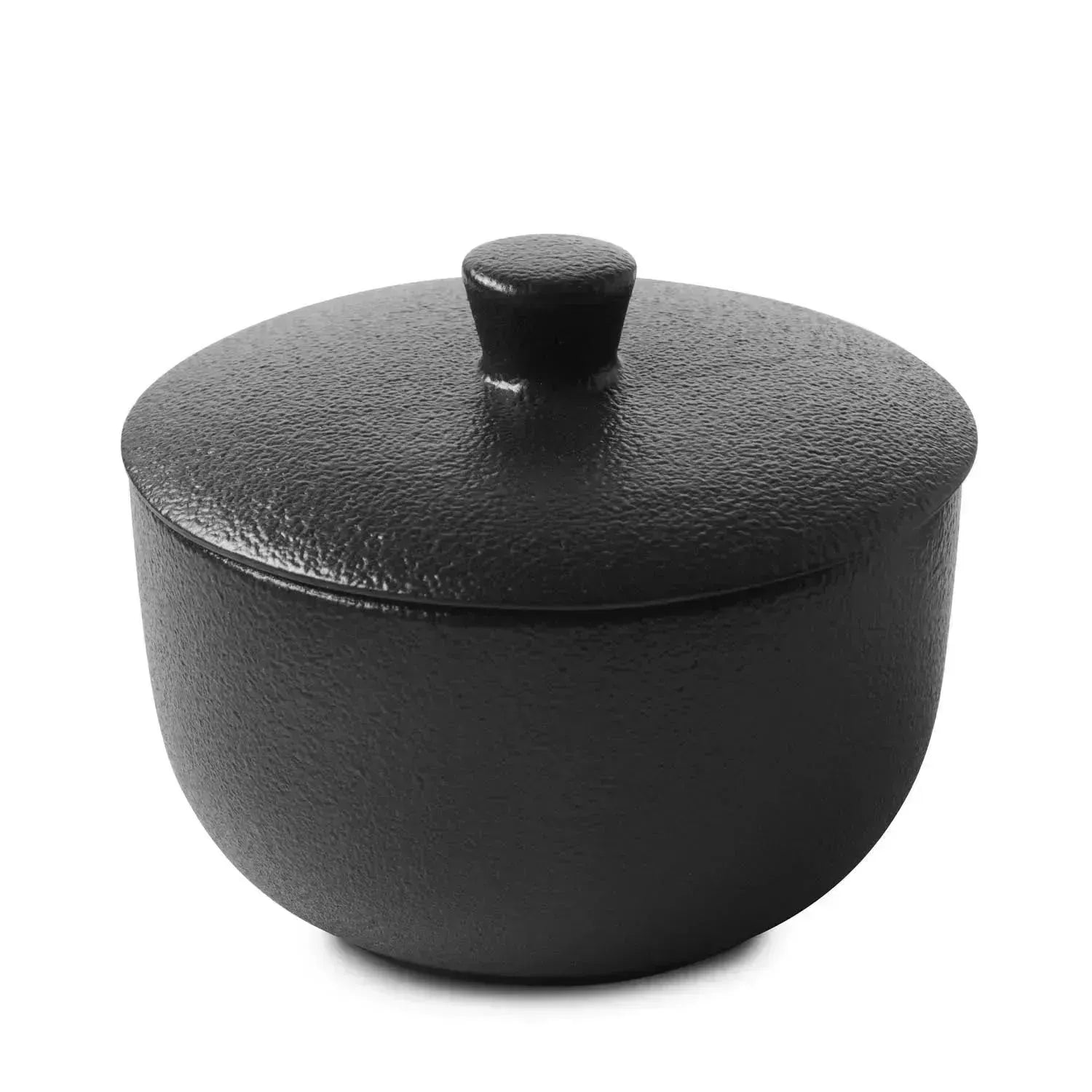 Equinoxe Zuckerdose D9cm H7.4cm 15cl gusseisen-optik in Schwarz präsentiert im Onlineshop von KAQTU Design AG. Zuckerstreuer ist von Revol